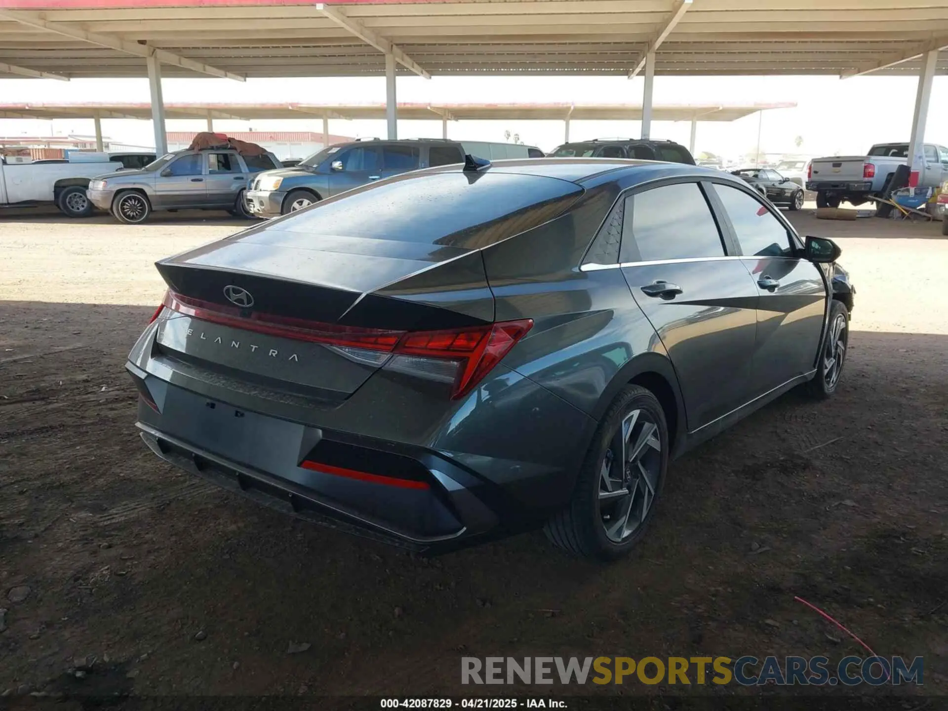 4 Photograph of a damaged car KMHLS4DGXRU673207 HYUNDAI ELANTRA 2024