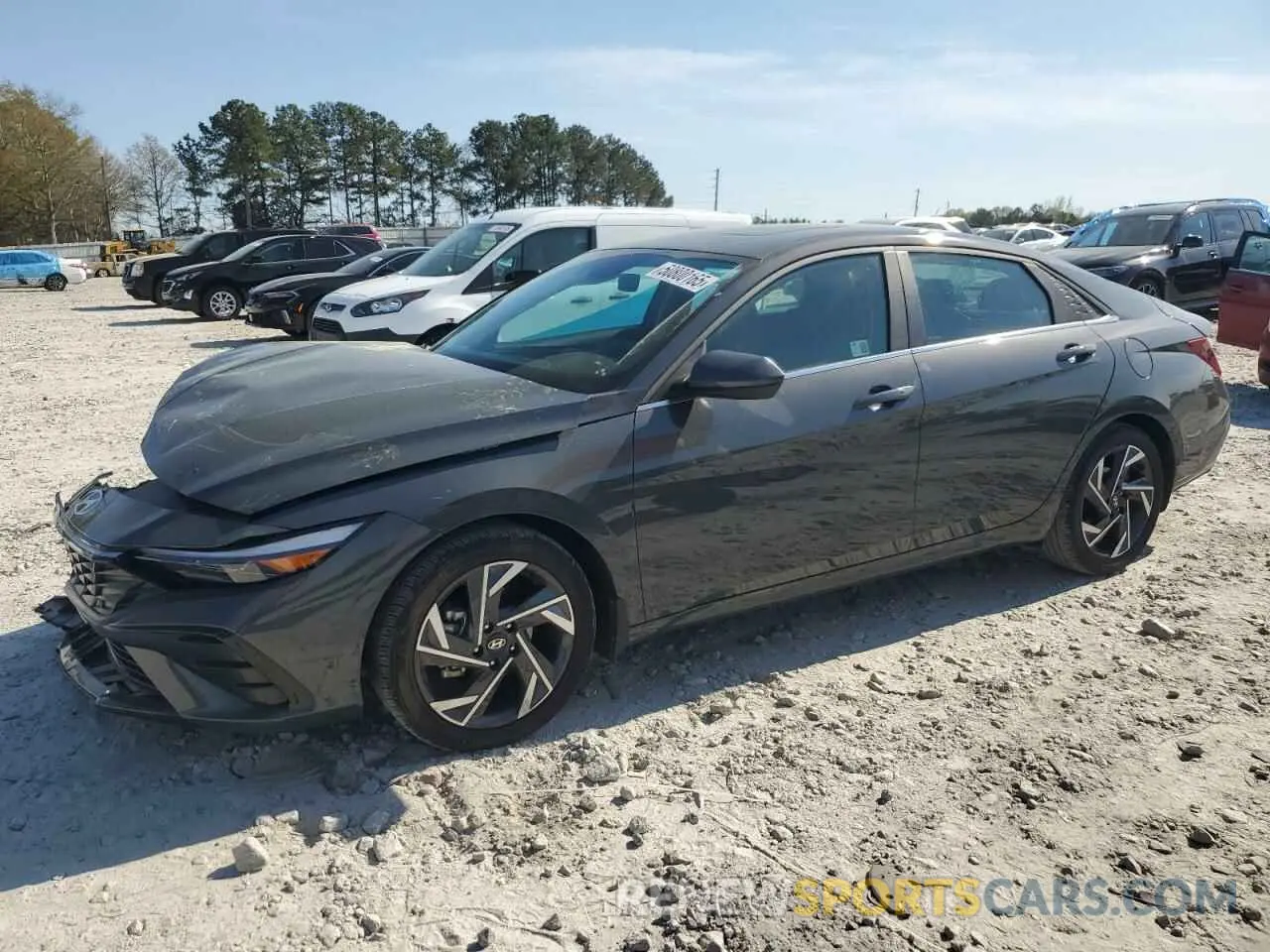 1 Photograph of a damaged car KMHLS4DGXRU688208 HYUNDAI ELANTRA 2024