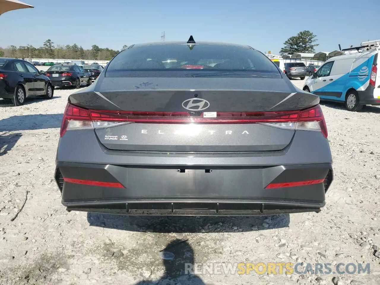 6 Photograph of a damaged car KMHLS4DGXRU688208 HYUNDAI ELANTRA 2024