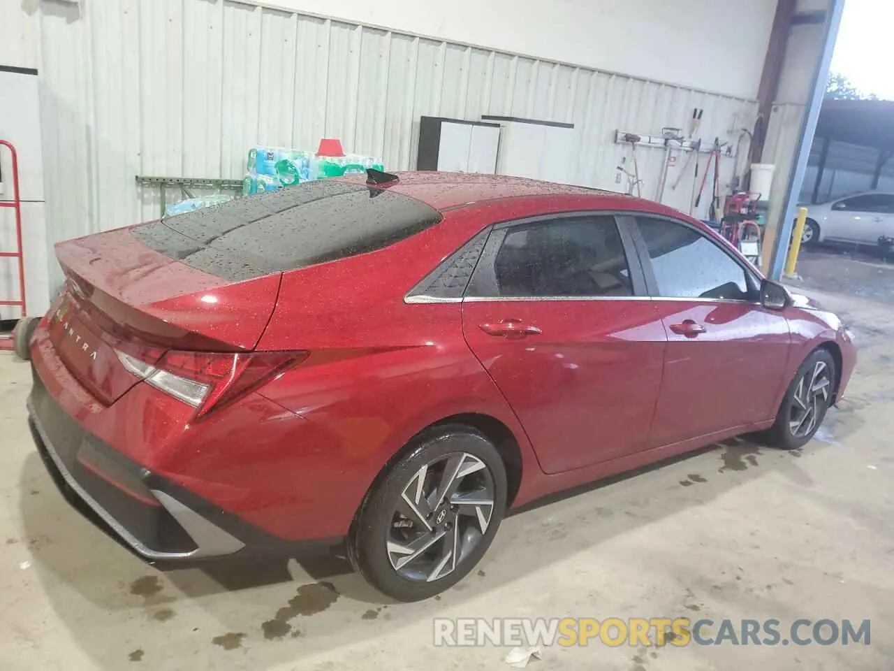 3 Photograph of a damaged car KMHLS4DGXRU699760 HYUNDAI ELANTRA 2024