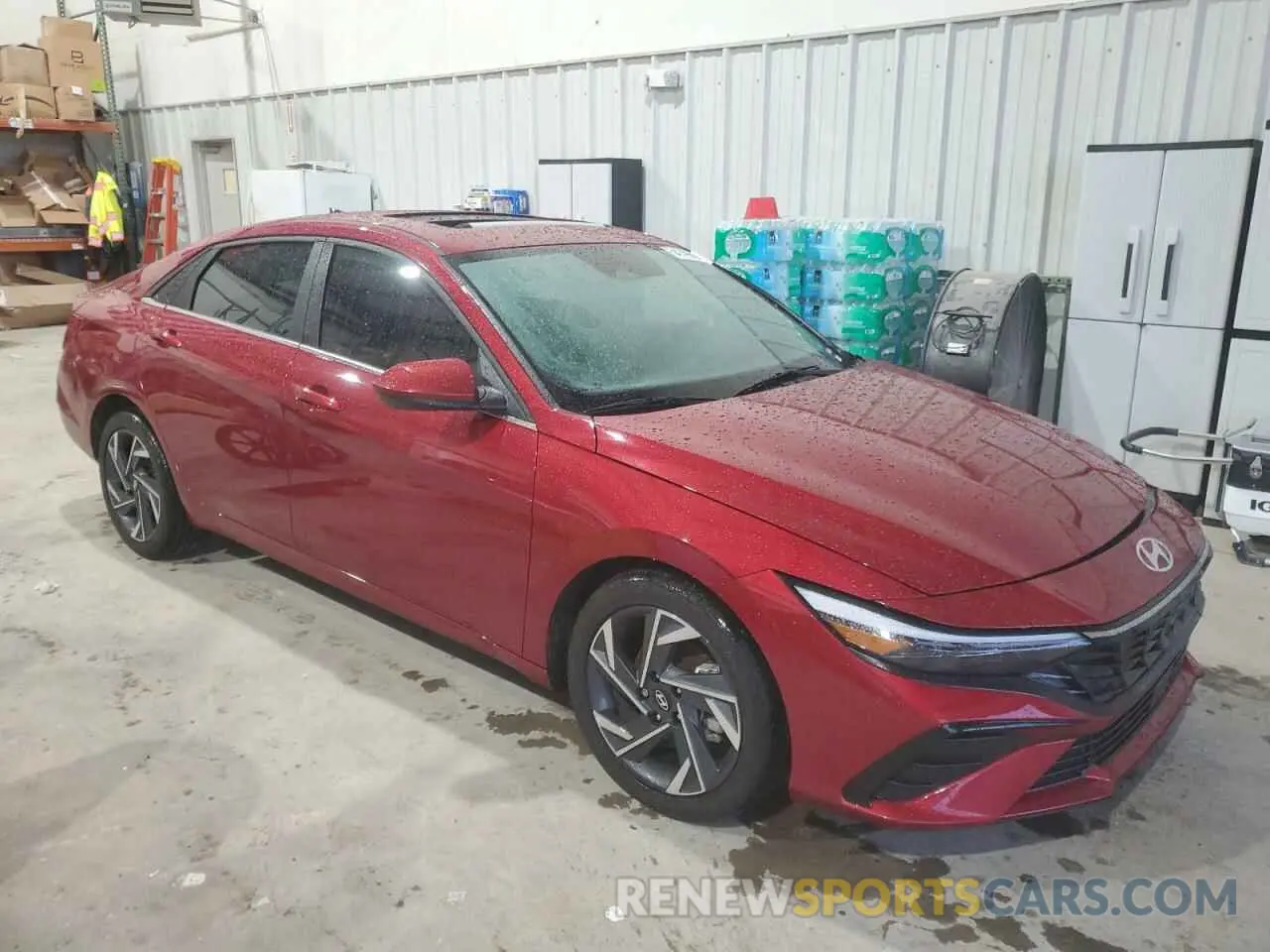 4 Photograph of a damaged car KMHLS4DGXRU699760 HYUNDAI ELANTRA 2024