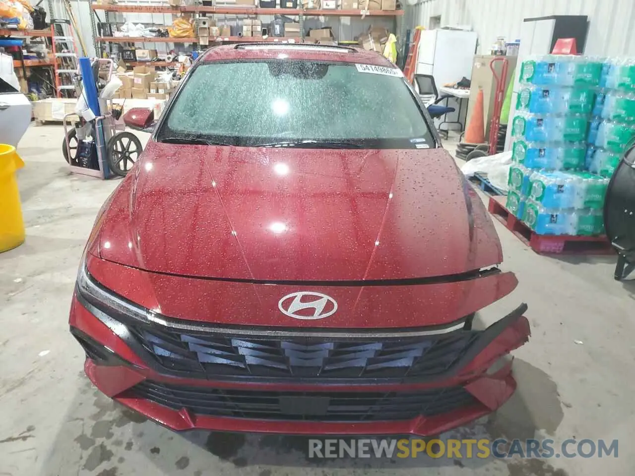 5 Photograph of a damaged car KMHLS4DGXRU699760 HYUNDAI ELANTRA 2024