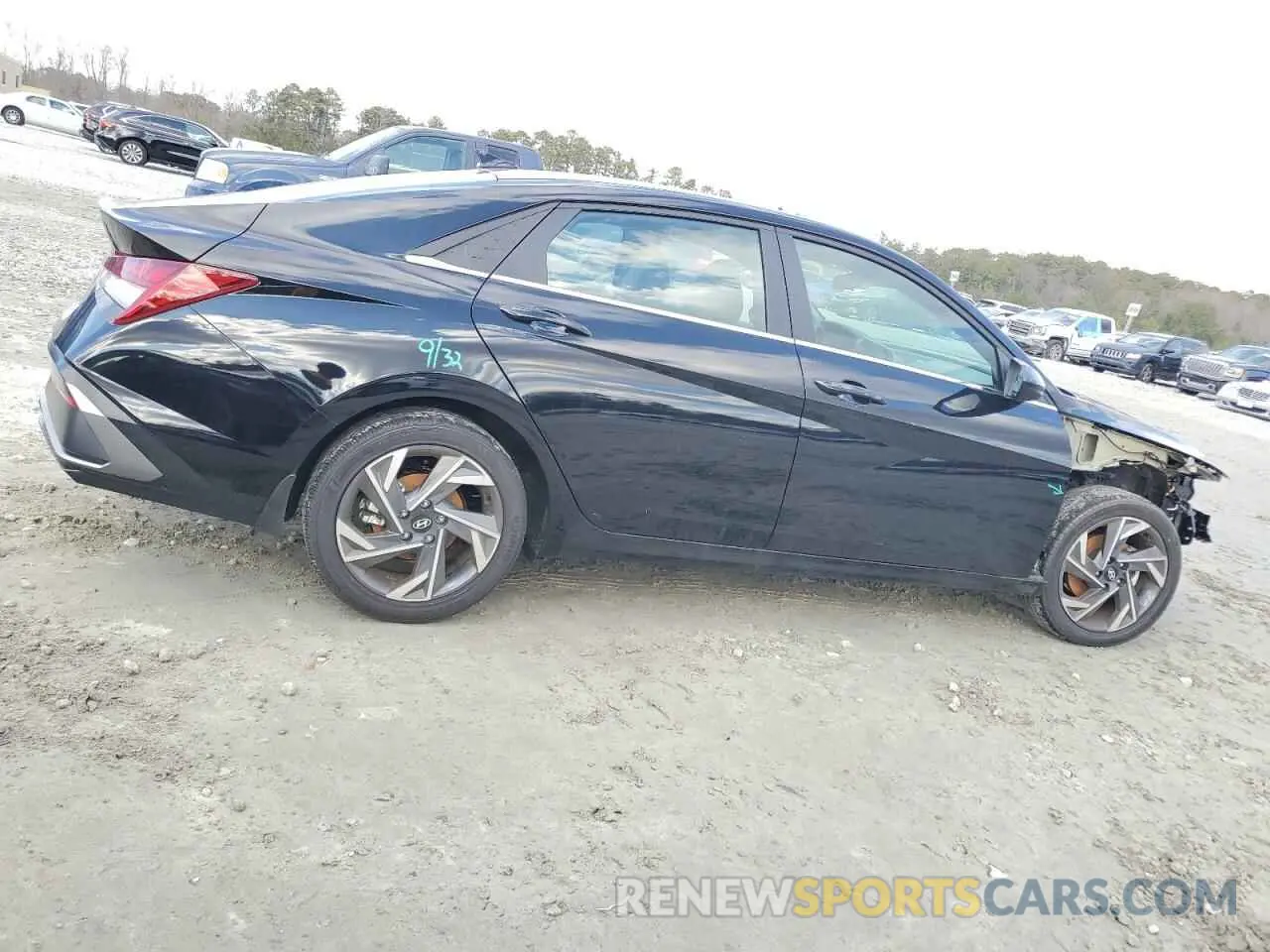 3 Photograph of a damaged car KMHLS4DGXRU707971 HYUNDAI ELANTRA 2024