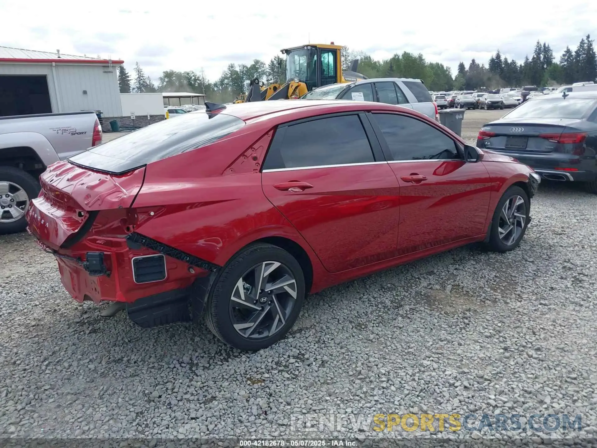 4 Photograph of a damaged car KMHLS4DGXRU787577 HYUNDAI ELANTRA 2024