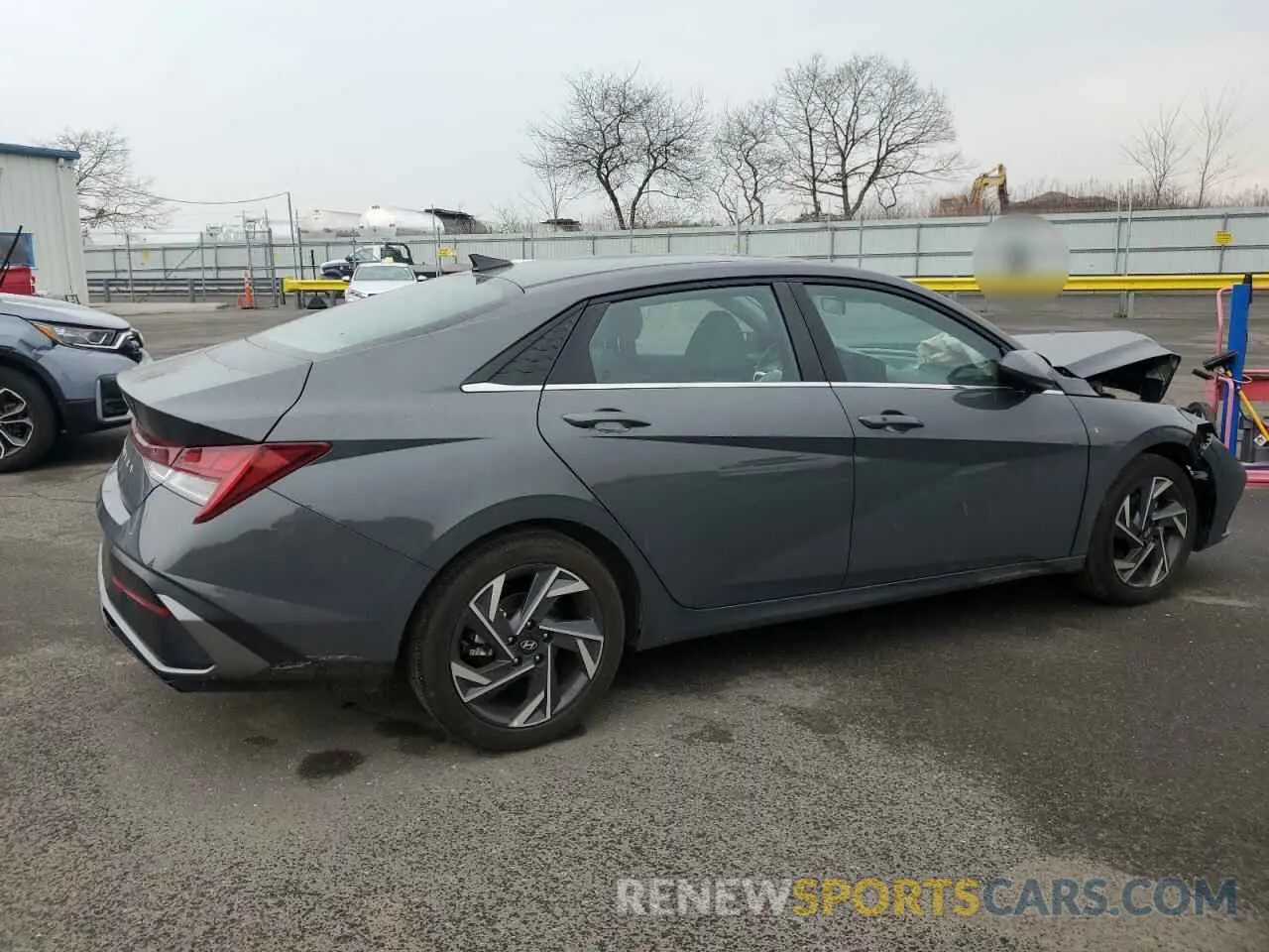 3 Photograph of a damaged car KMHLS4DGXRU809030 HYUNDAI ELANTRA 2024