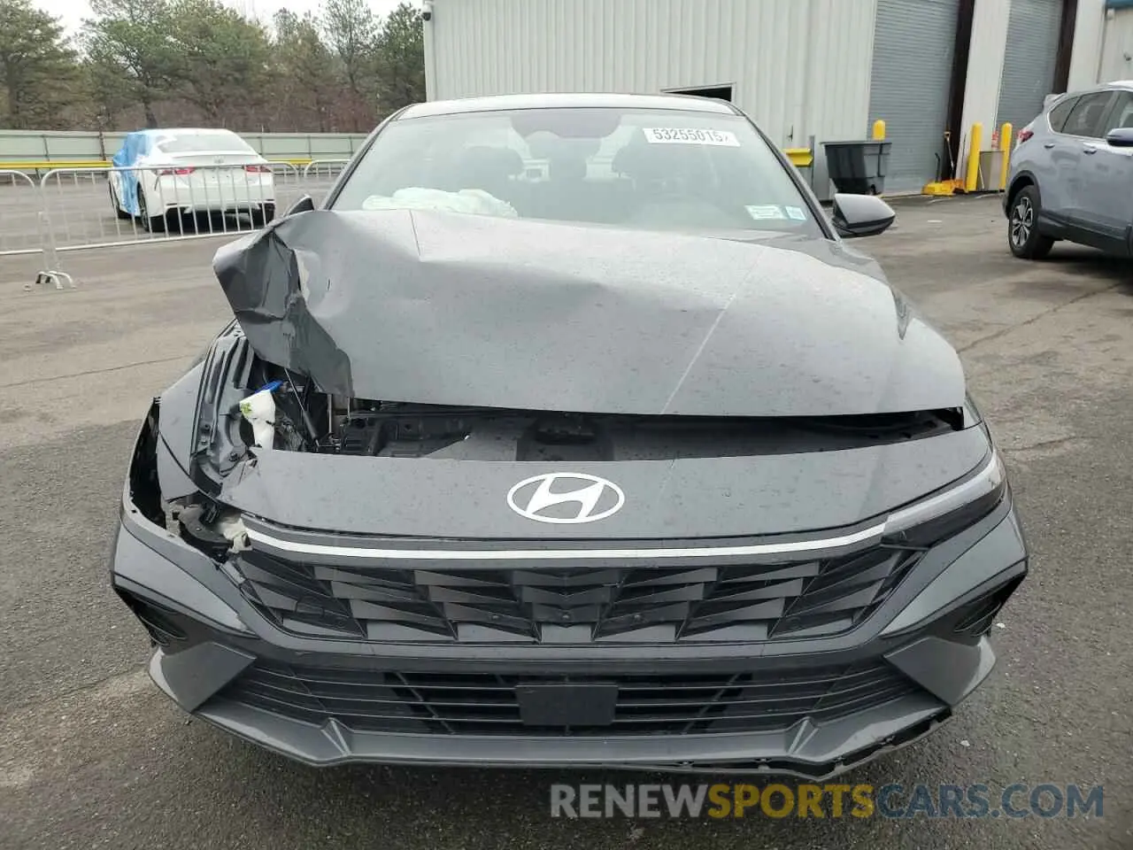 5 Photograph of a damaged car KMHLS4DGXRU809030 HYUNDAI ELANTRA 2024