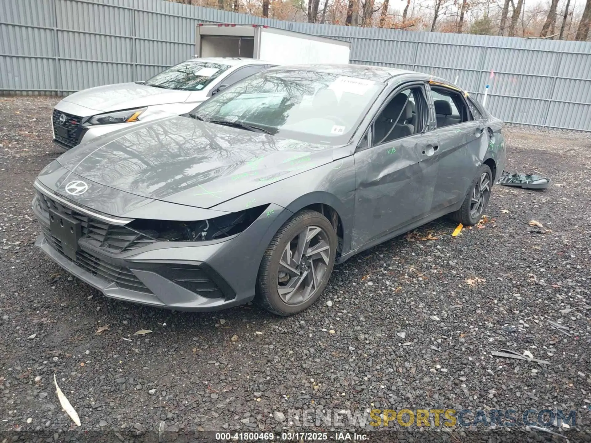 2 Photograph of a damaged car KMHLS4DGXRU809075 HYUNDAI ELANTRA 2024