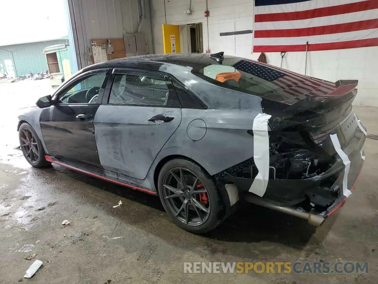 2 Photograph of a damaged car KMHLW4DK7RU020939 HYUNDAI ELANTRA 2024