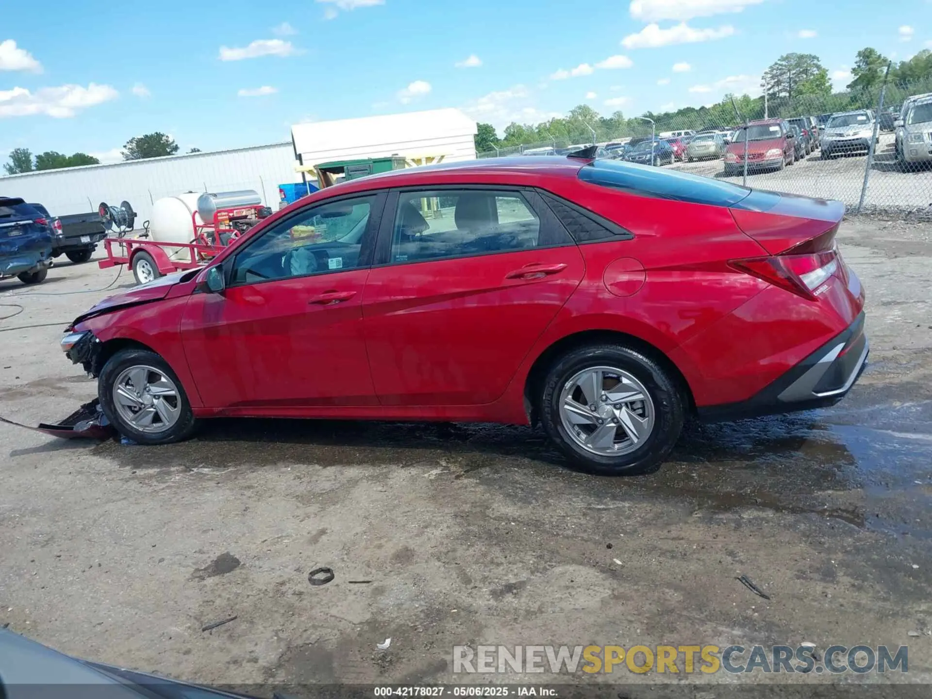 14 Photograph of a damaged car KMHLL4DG0SU867716 HYUNDAI ELANTRA 2025