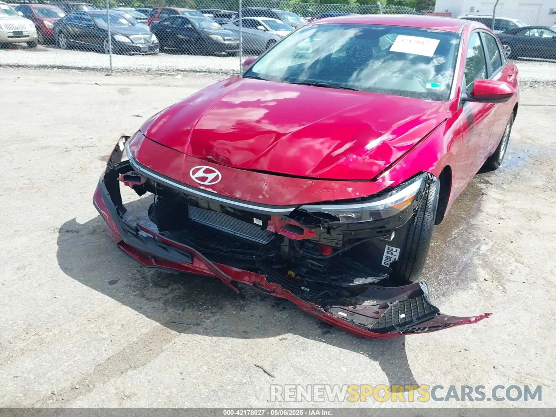 6 Photograph of a damaged car KMHLL4DG0SU867716 HYUNDAI ELANTRA 2025