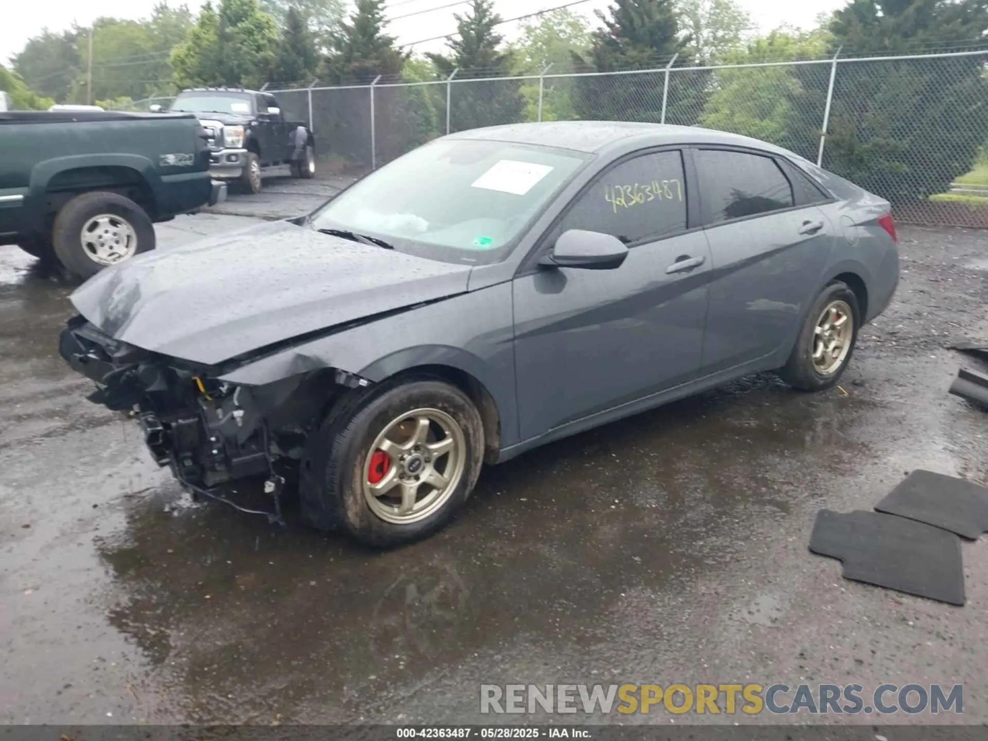 2 Photograph of a damaged car KMHLL4DG0SU945976 HYUNDAI ELANTRA 2025