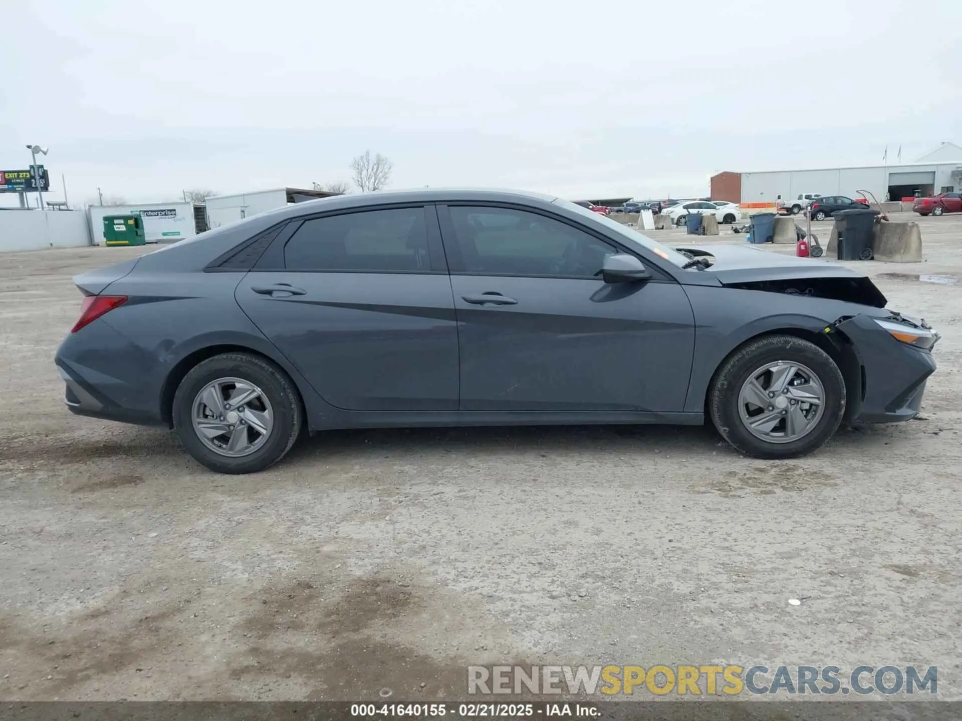 13 Photograph of a damaged car KMHLL4DG3SU918111 HYUNDAI ELANTRA 2025