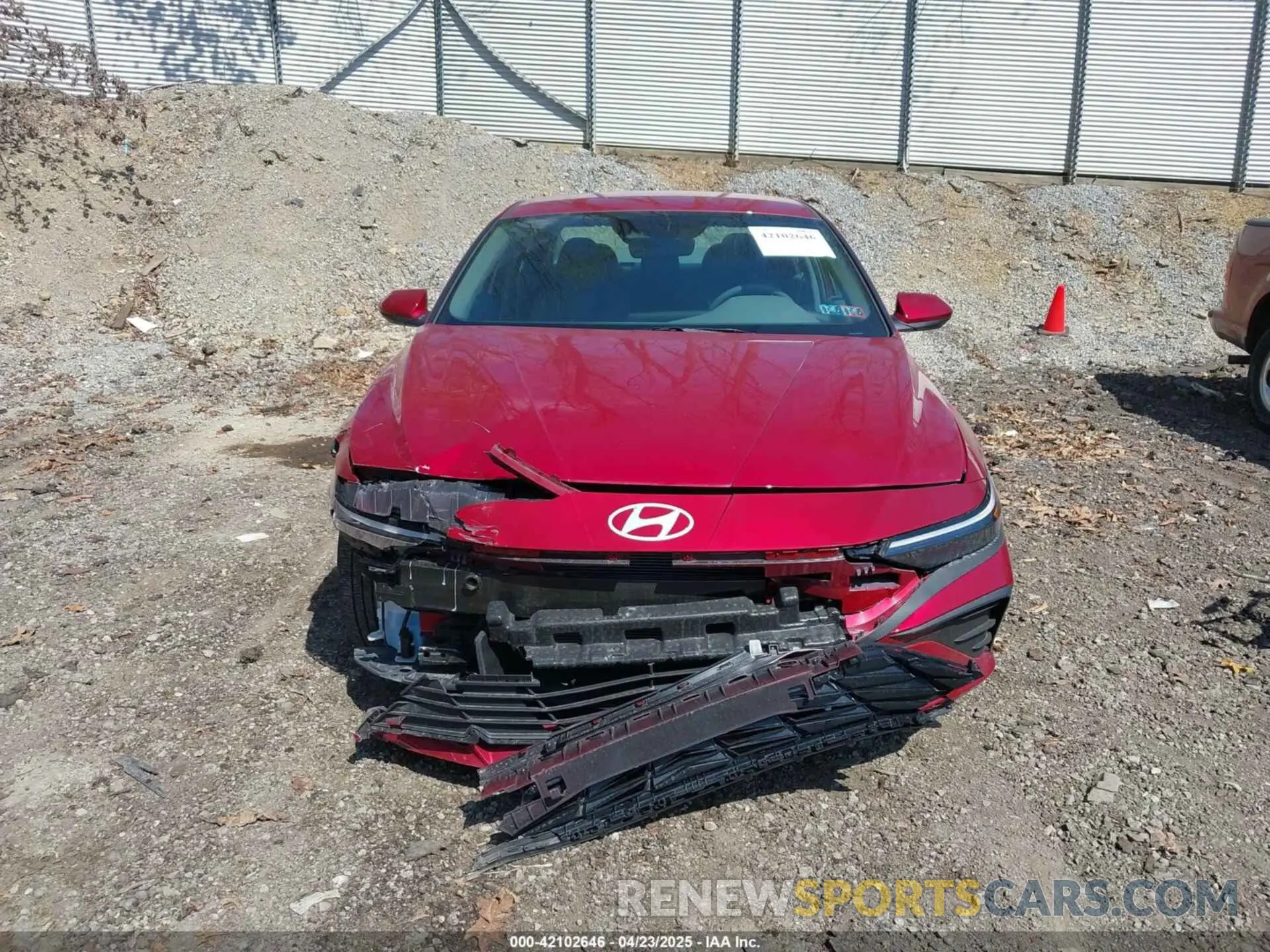 13 Photograph of a damaged car KMHLL4DG4SU856802 HYUNDAI ELANTRA 2025