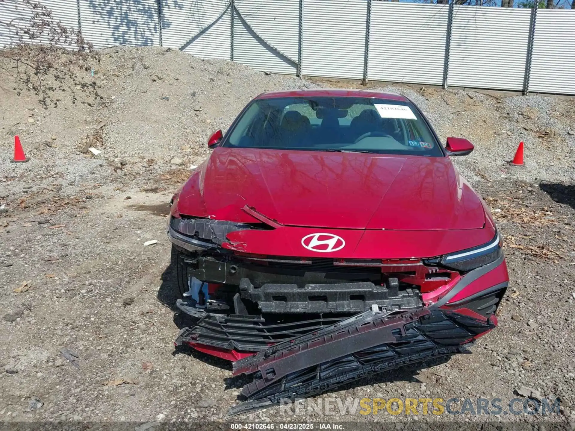 20 Photograph of a damaged car KMHLL4DG4SU856802 HYUNDAI ELANTRA 2025