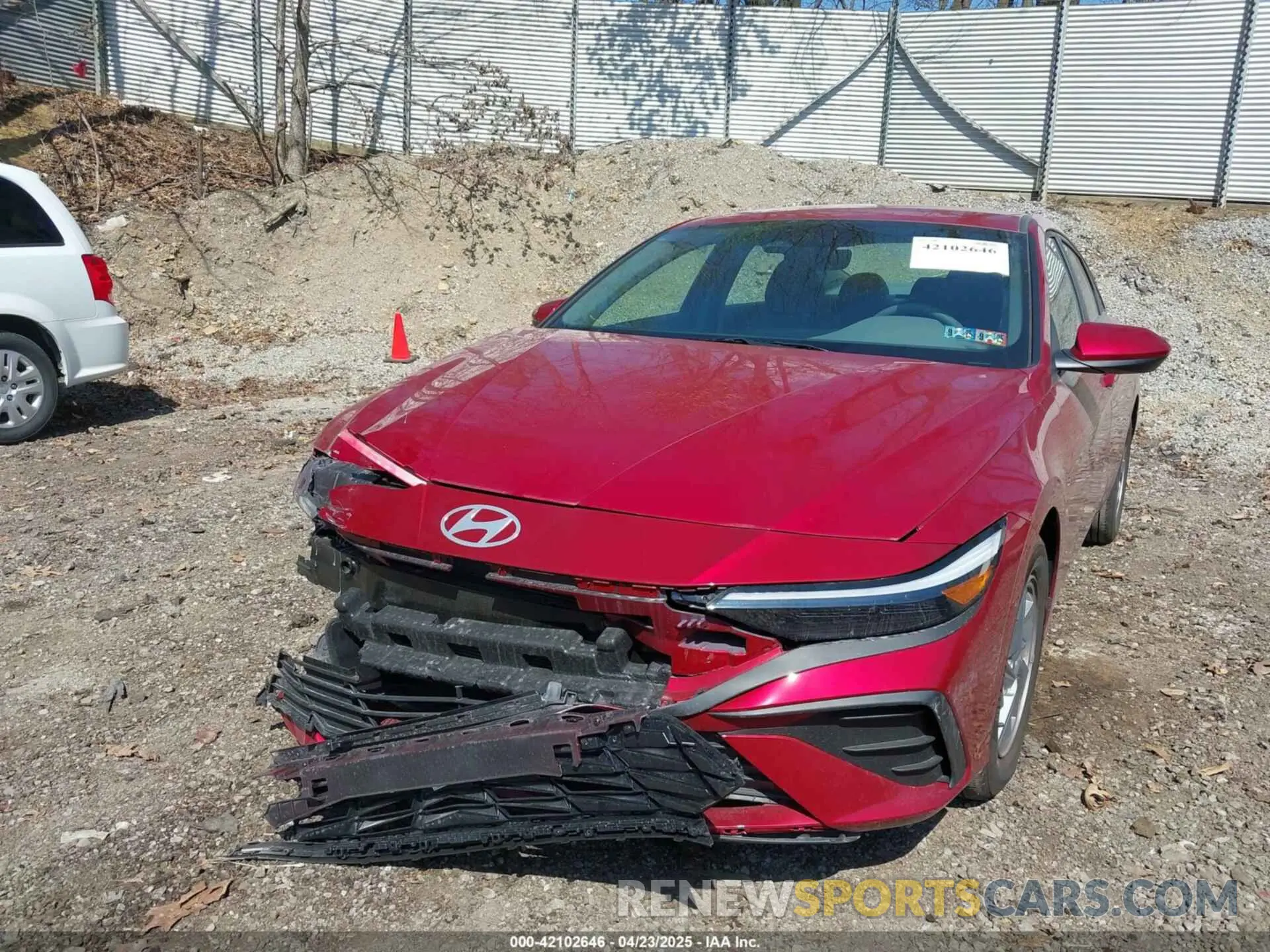 6 Photograph of a damaged car KMHLL4DG4SU856802 HYUNDAI ELANTRA 2025