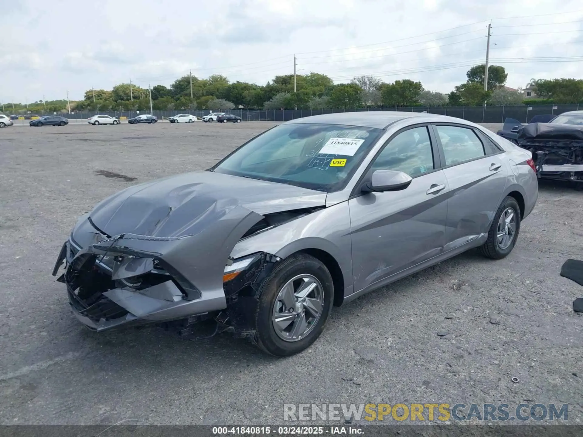2 Photograph of a damaged car KMHLL4DG5SU942085 HYUNDAI ELANTRA 2025
