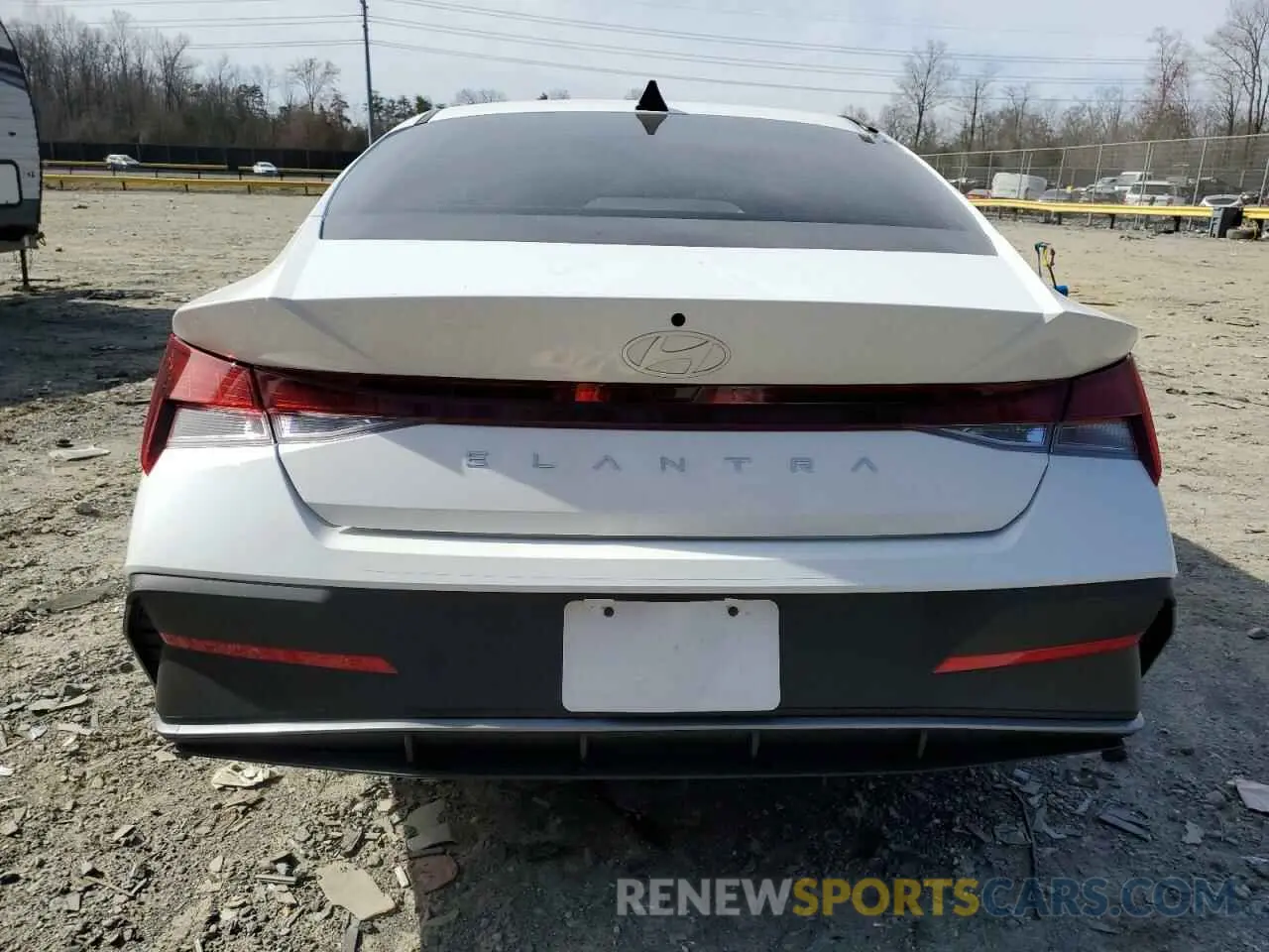 6 Photograph of a damaged car KMHLL4DG7SU897747 HYUNDAI ELANTRA 2025