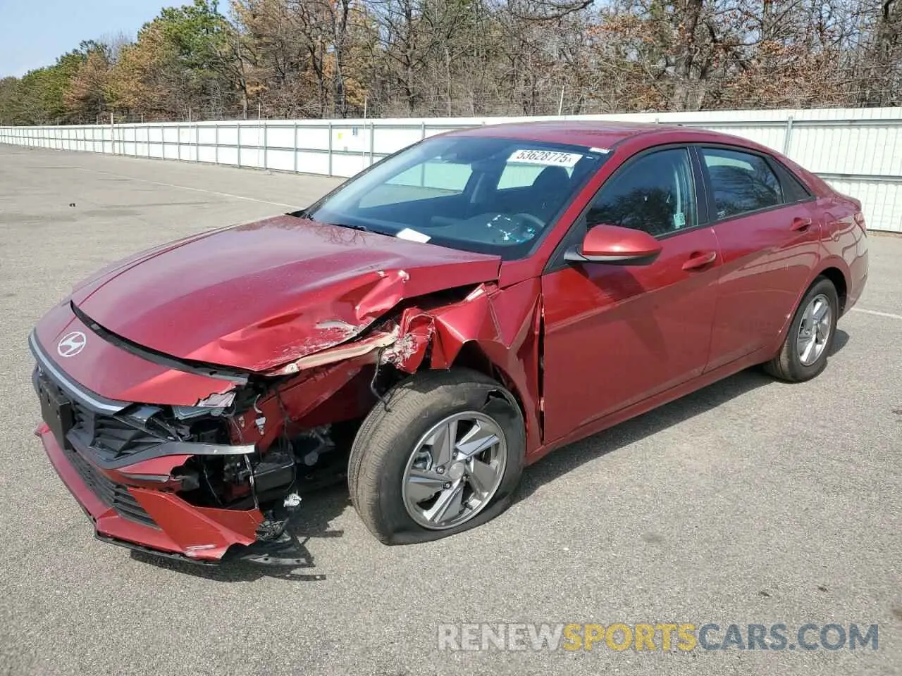 1 Photograph of a damaged car KMHLL4DG8SU853210 HYUNDAI ELANTRA 2025