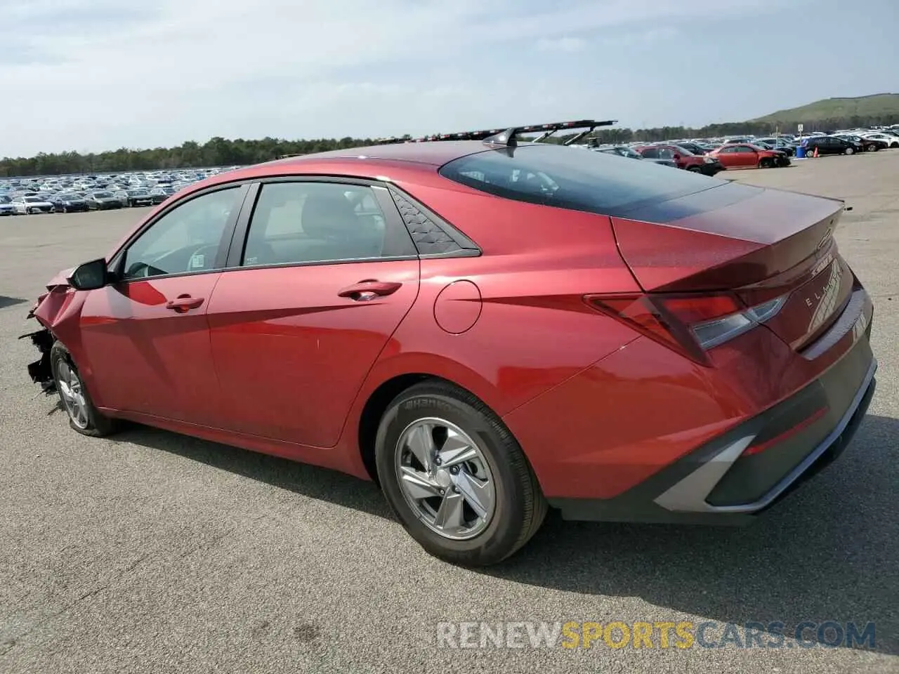 2 Photograph of a damaged car KMHLL4DG8SU853210 HYUNDAI ELANTRA 2025