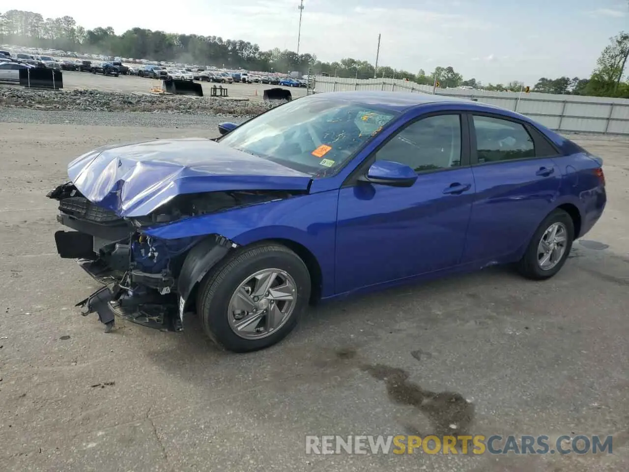 1 Photograph of a damaged car KMHLL4DG8SU856687 HYUNDAI ELANTRA 2025