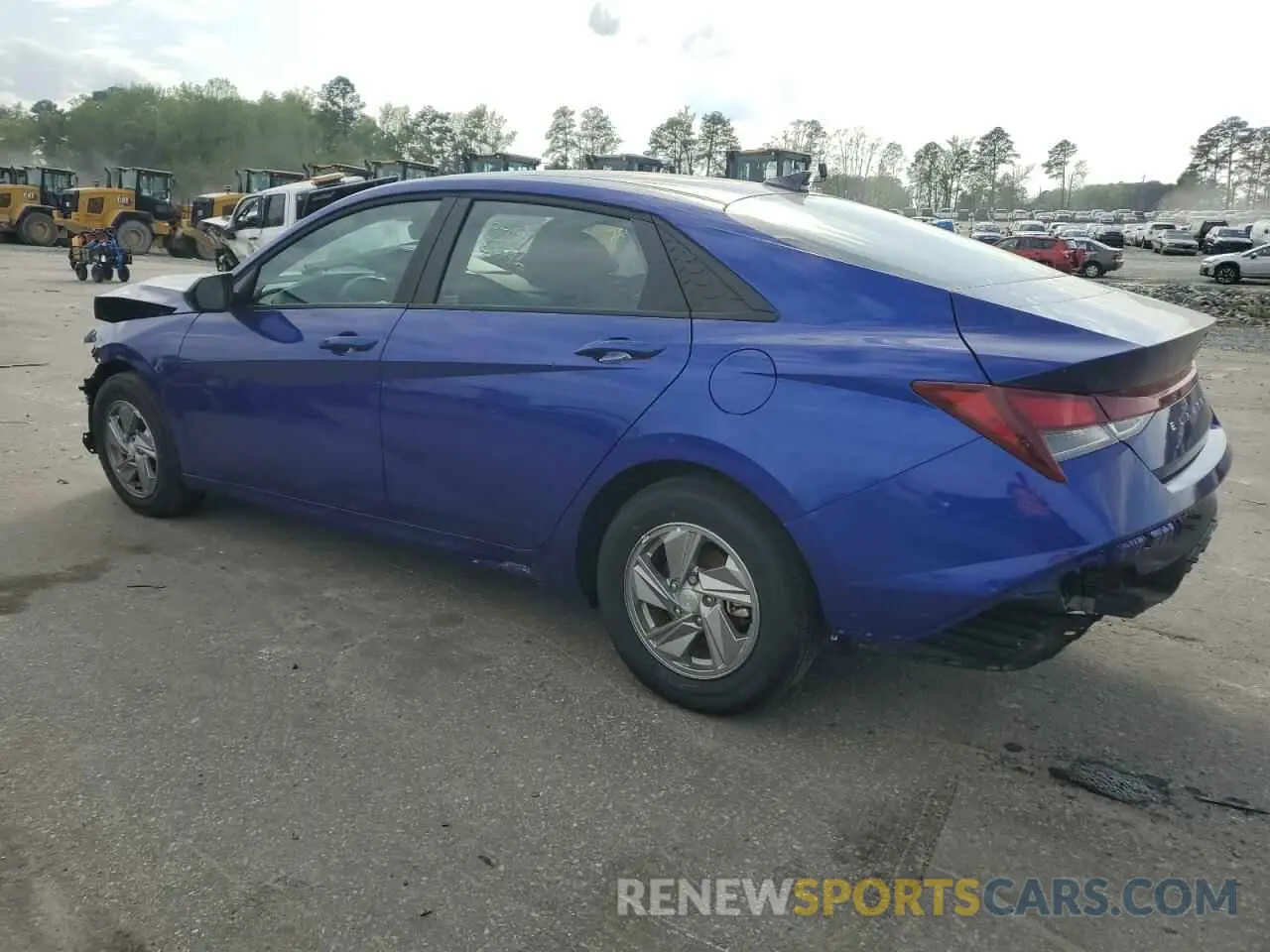 2 Photograph of a damaged car KMHLL4DG8SU856687 HYUNDAI ELANTRA 2025