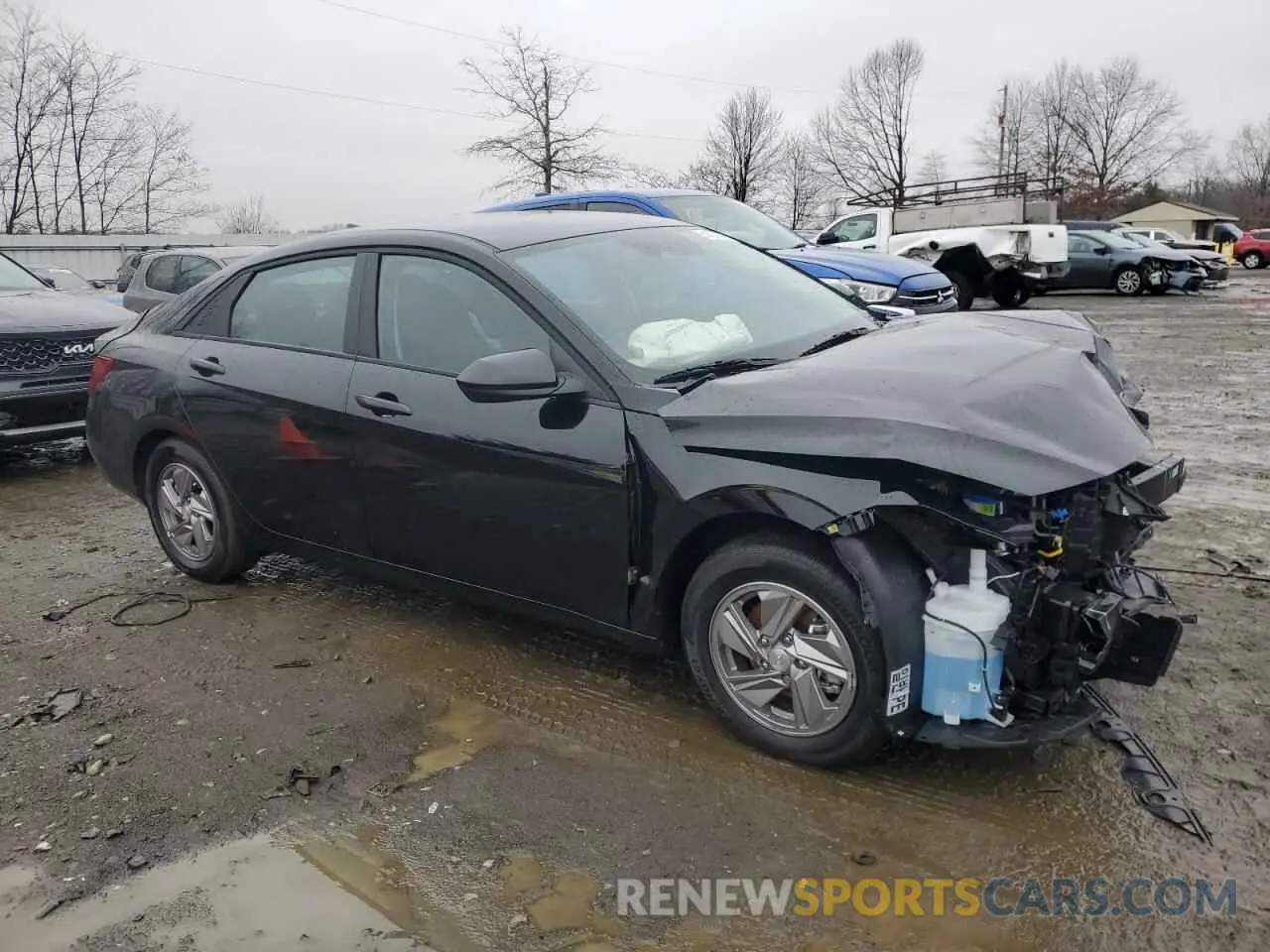 4 Photograph of a damaged car KMHLL4DG8SU864529 HYUNDAI ELANTRA 2025