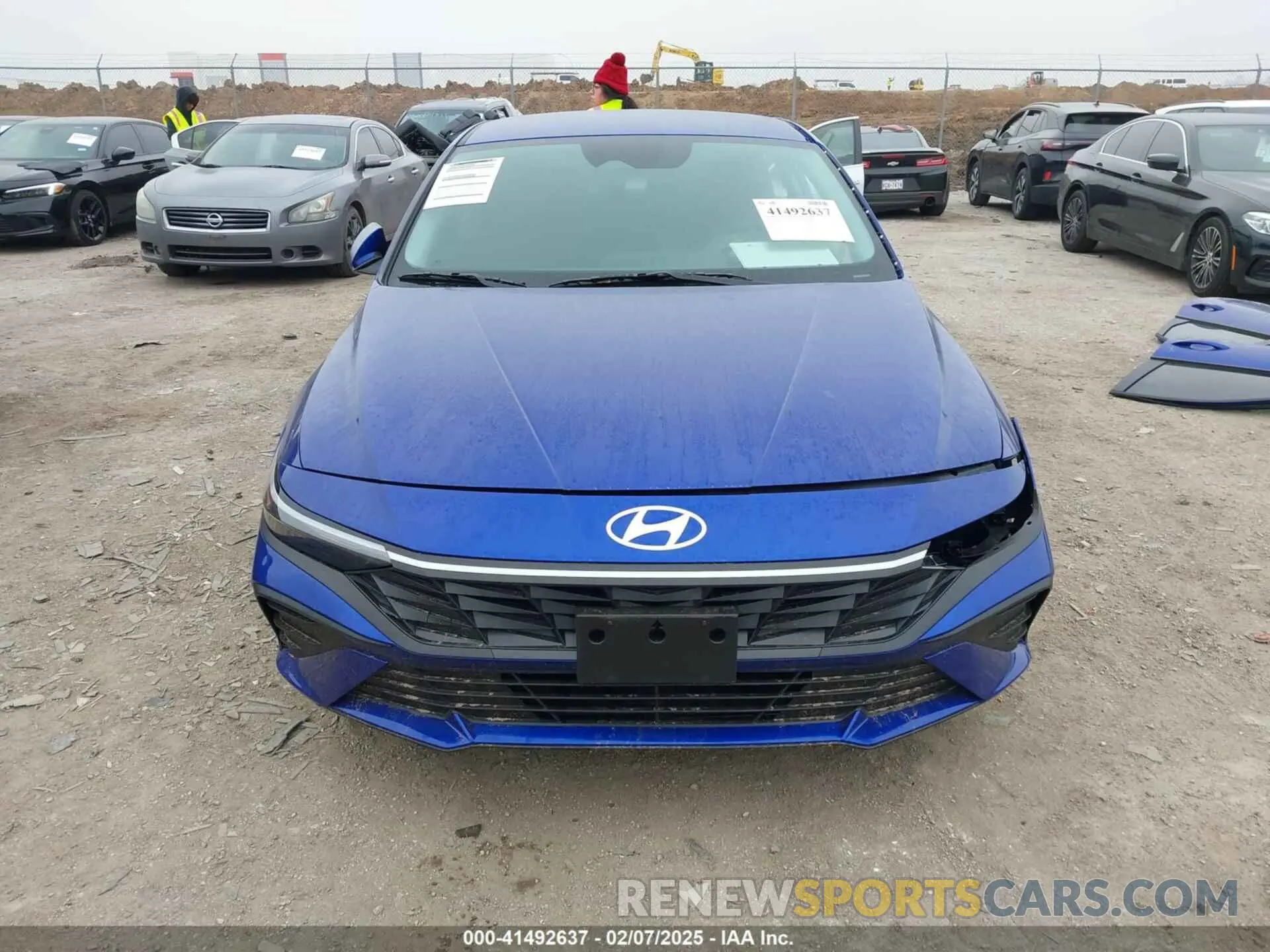 13 Photograph of a damaged car KMHLL4DG9SU917755 HYUNDAI ELANTRA 2025