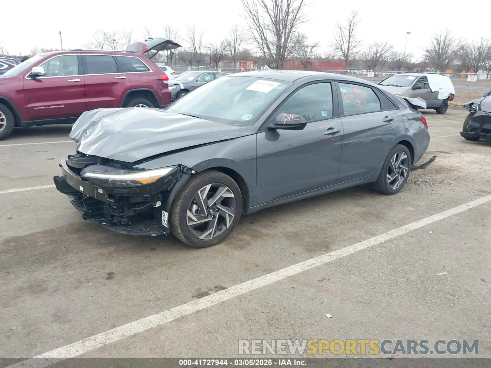 2 Photograph of a damaged car KMHLM4DG0SU900775 HYUNDAI ELANTRA 2025
