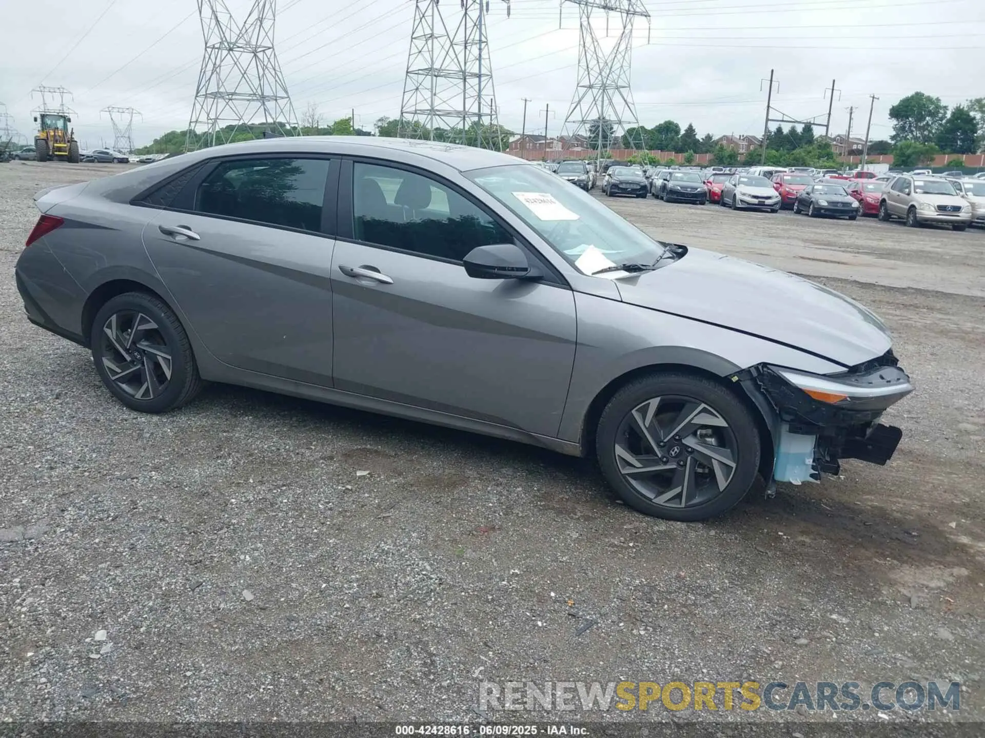 1 Photograph of a damaged car KMHLM4DG0SU917205 HYUNDAI ELANTRA 2025