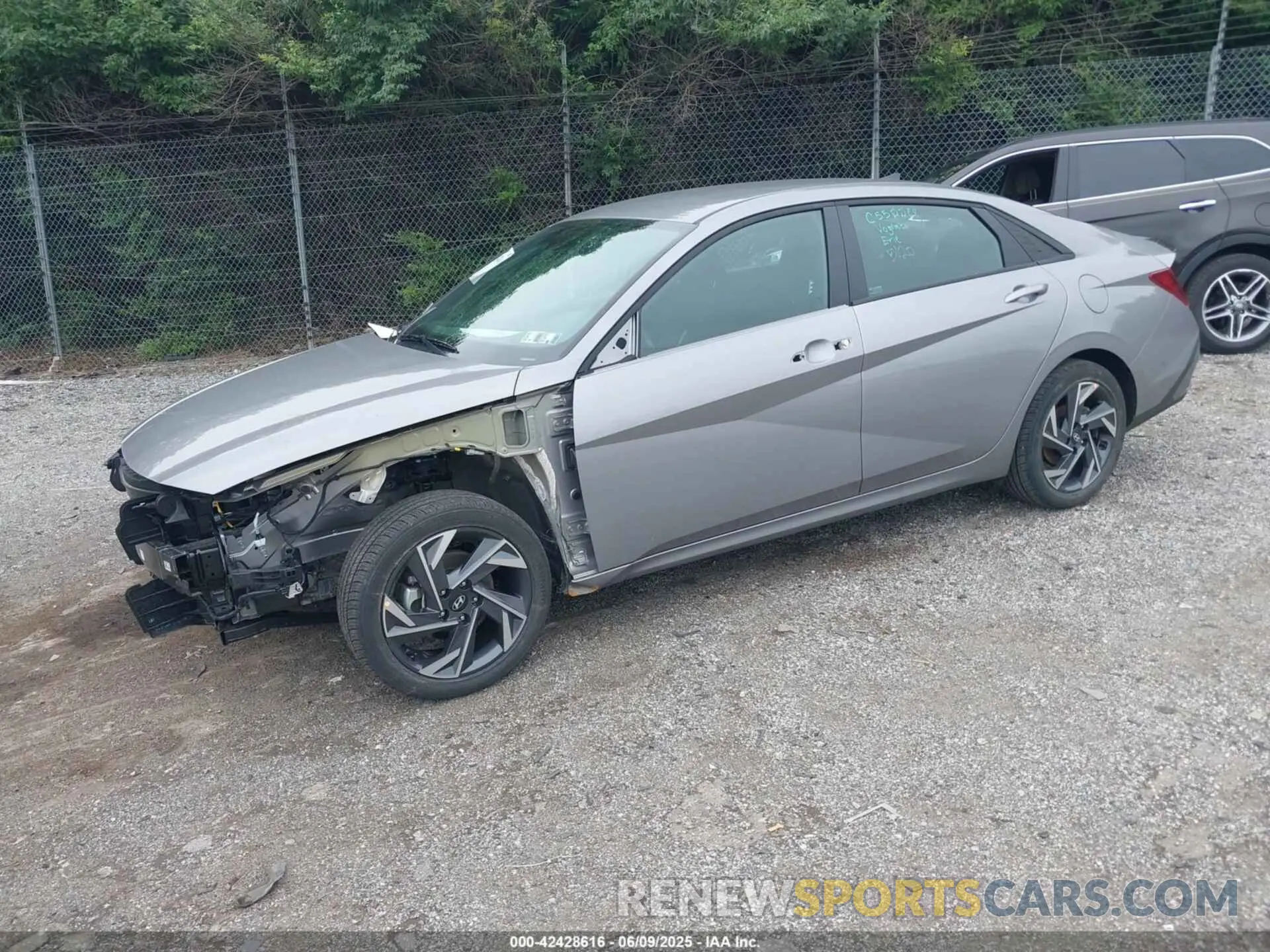 2 Photograph of a damaged car KMHLM4DG0SU917205 HYUNDAI ELANTRA 2025