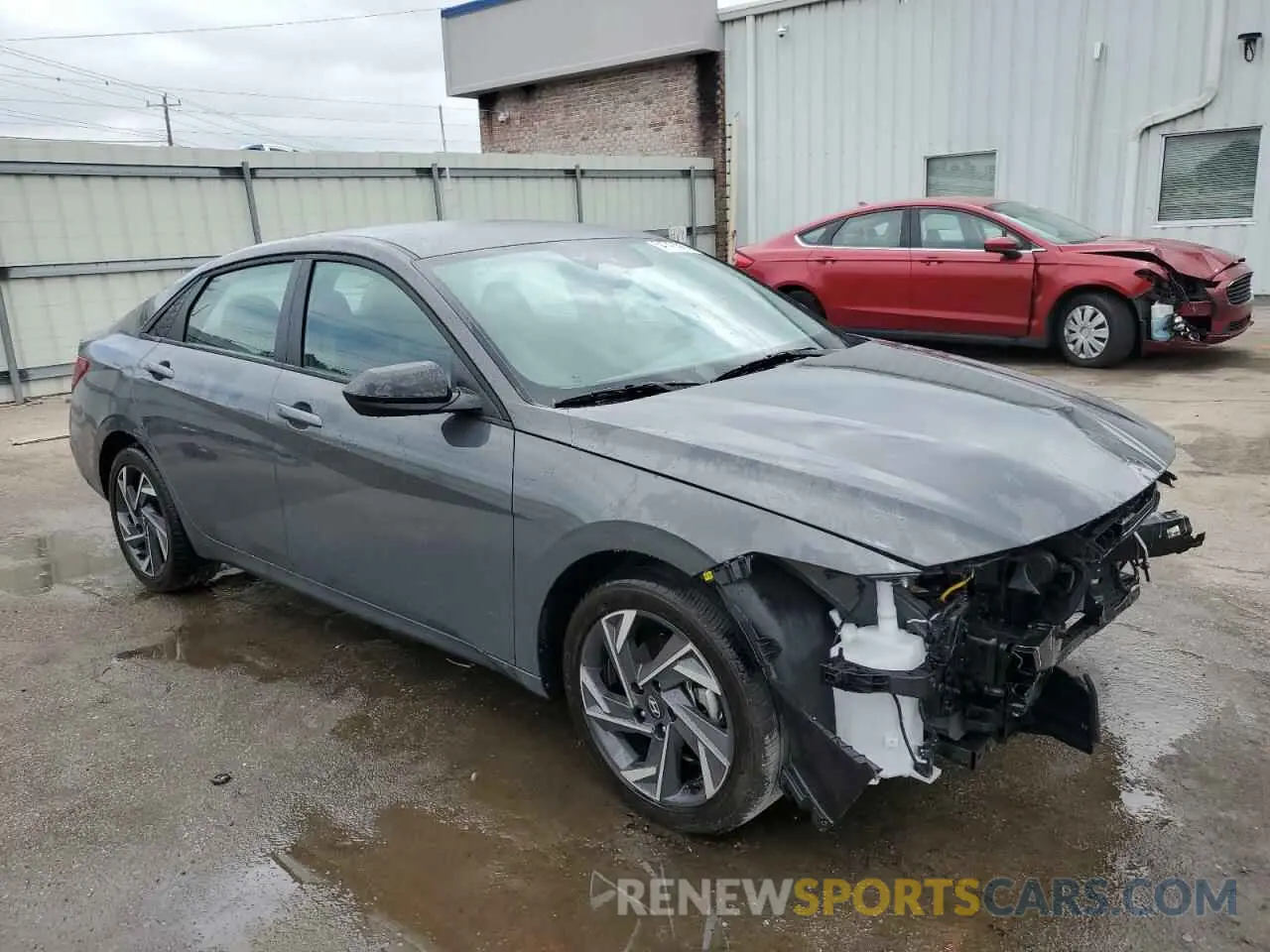 4 Photograph of a damaged car KMHLM4DG0SU953413 HYUNDAI ELANTRA 2025