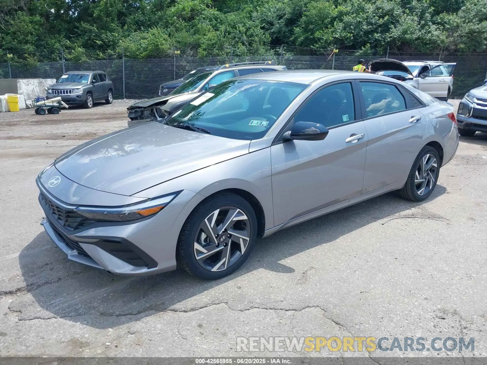 2 Photograph of a damaged car KMHLM4DG0SU955999 HYUNDAI ELANTRA 2025