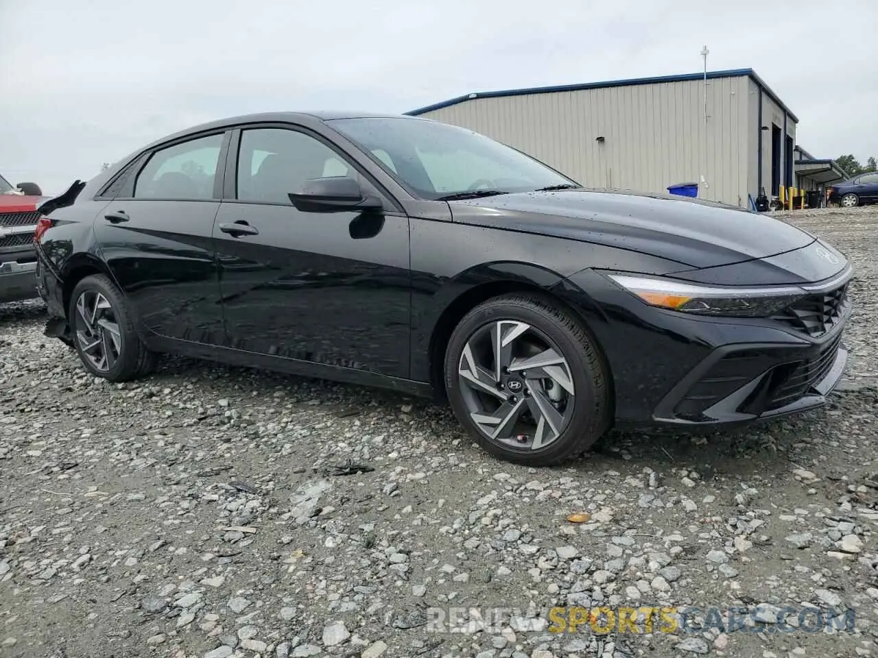 4 Photograph of a damaged car KMHLM4DG1SU903717 HYUNDAI ELANTRA 2025