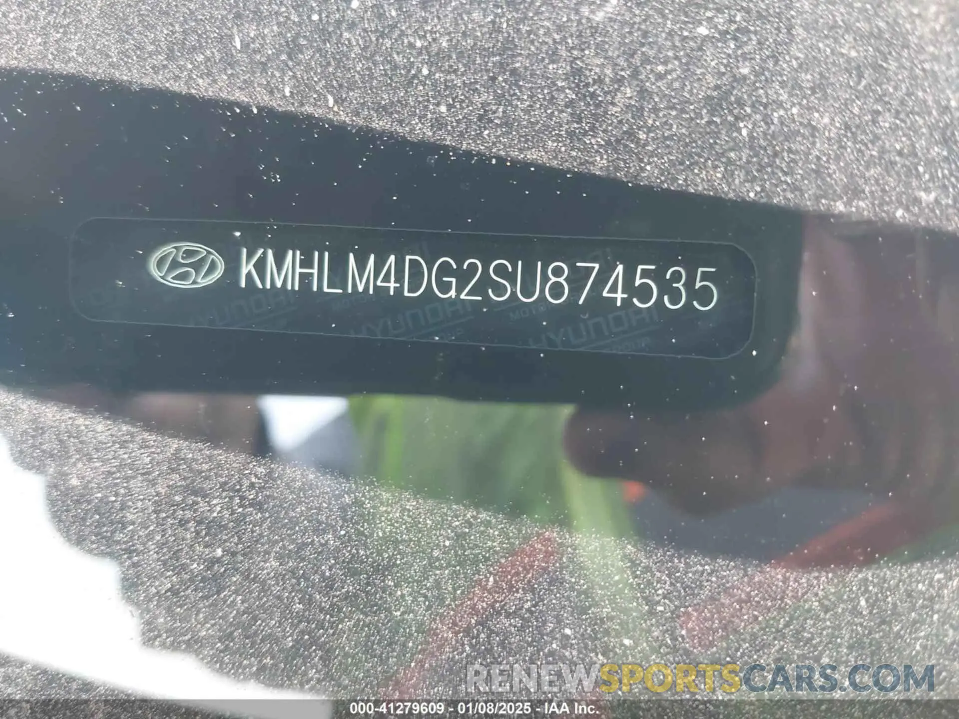 9 Photograph of a damaged car KMHLM4DG2SU874535 HYUNDAI ELANTRA 2025