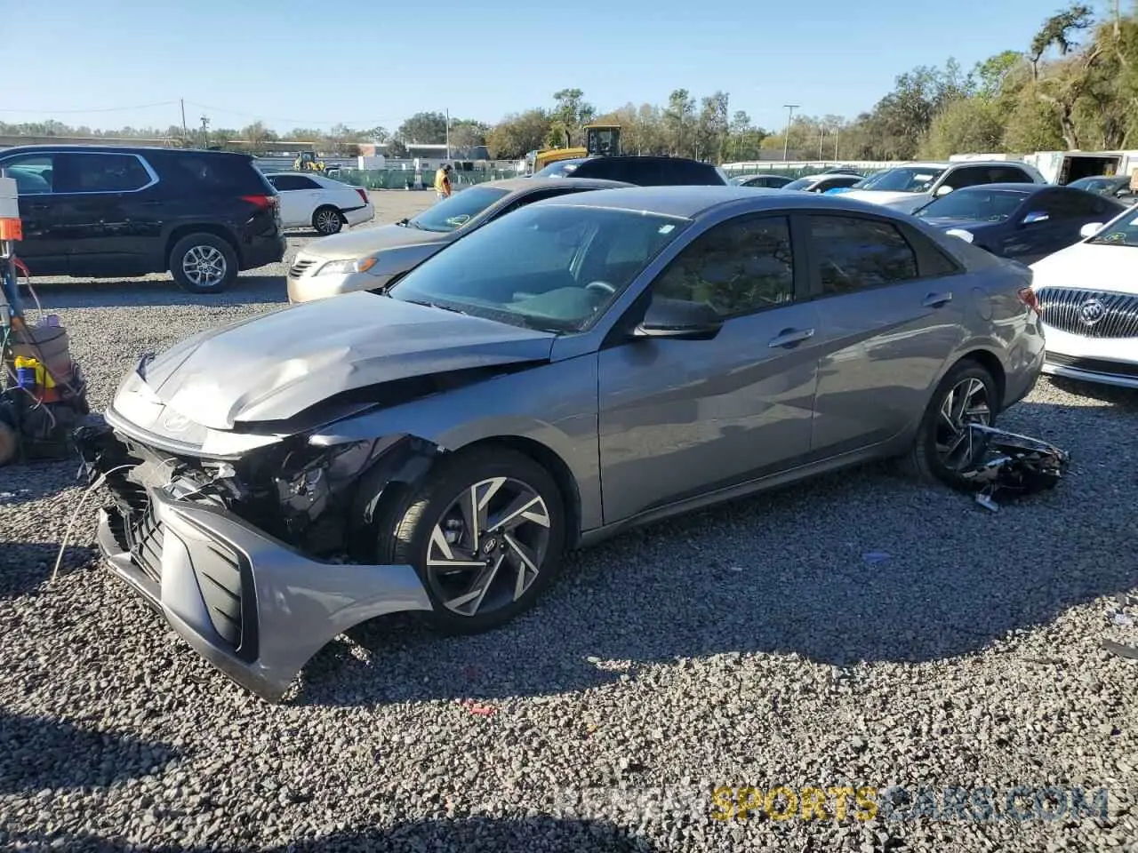 1 Photograph of a damaged car KMHLM4DG2SU874776 HYUNDAI ELANTRA 2025