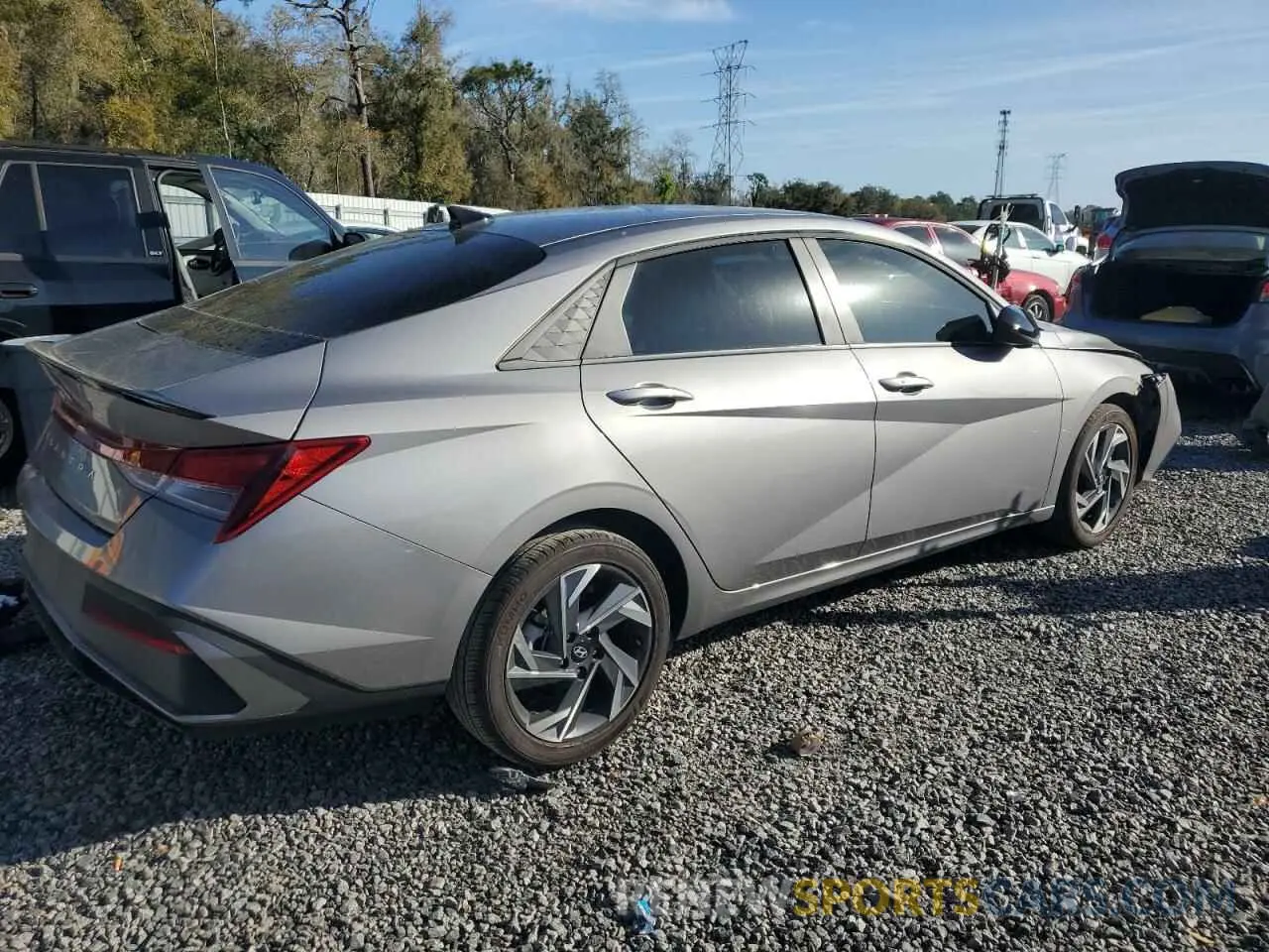 3 Photograph of a damaged car KMHLM4DG2SU874776 HYUNDAI ELANTRA 2025