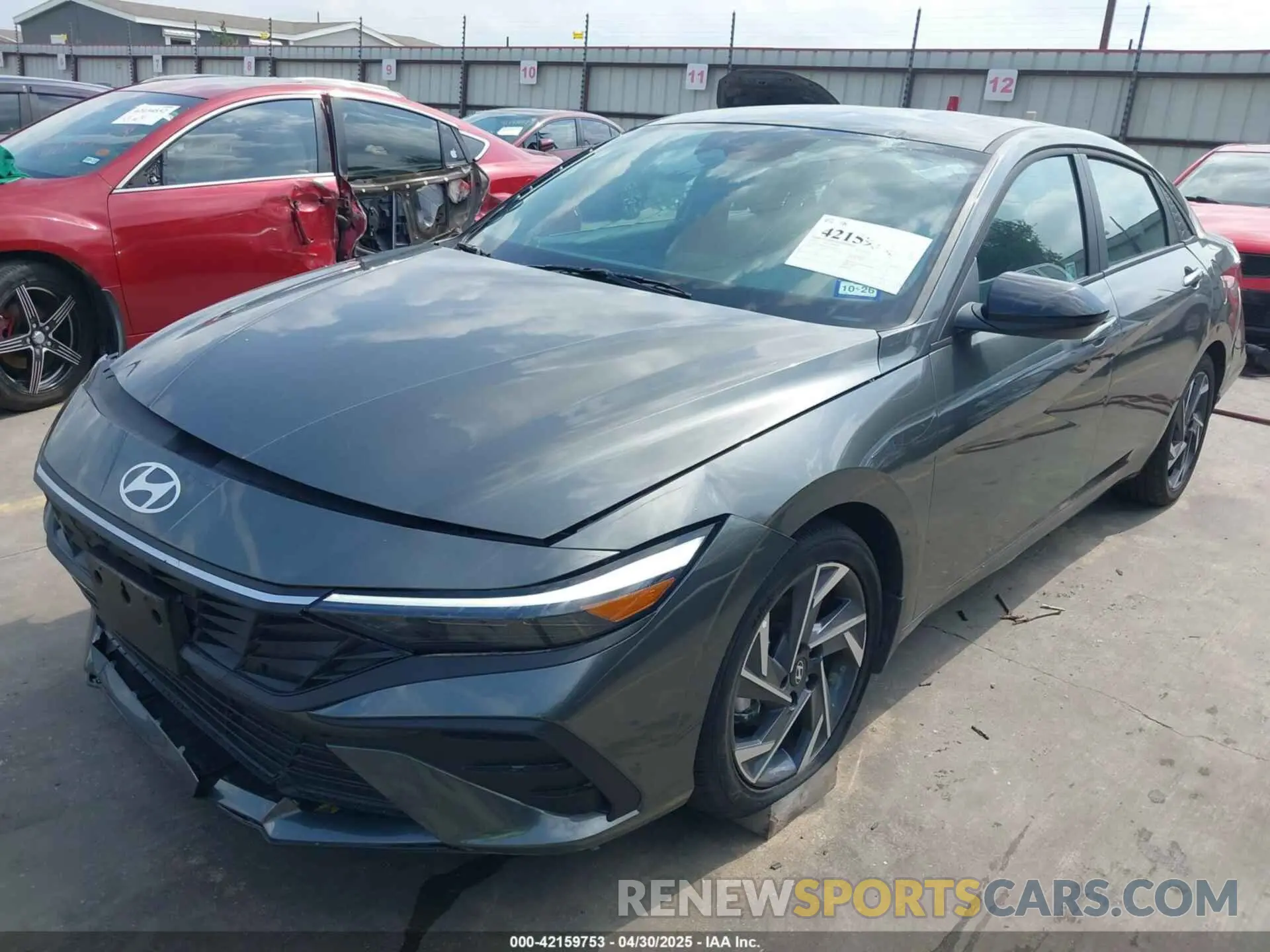 2 Photograph of a damaged car KMHLM4DG2SU878097 HYUNDAI ELANTRA 2025