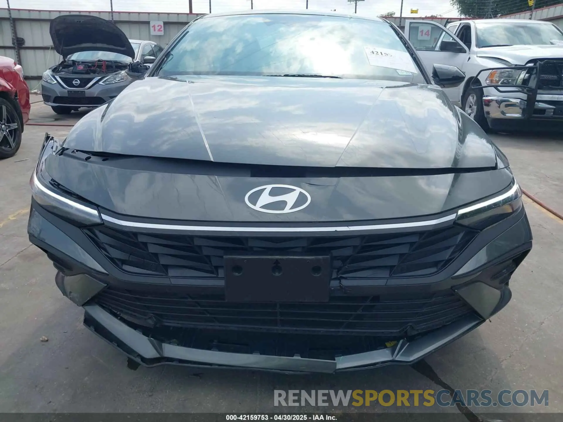 6 Photograph of a damaged car KMHLM4DG2SU878097 HYUNDAI ELANTRA 2025