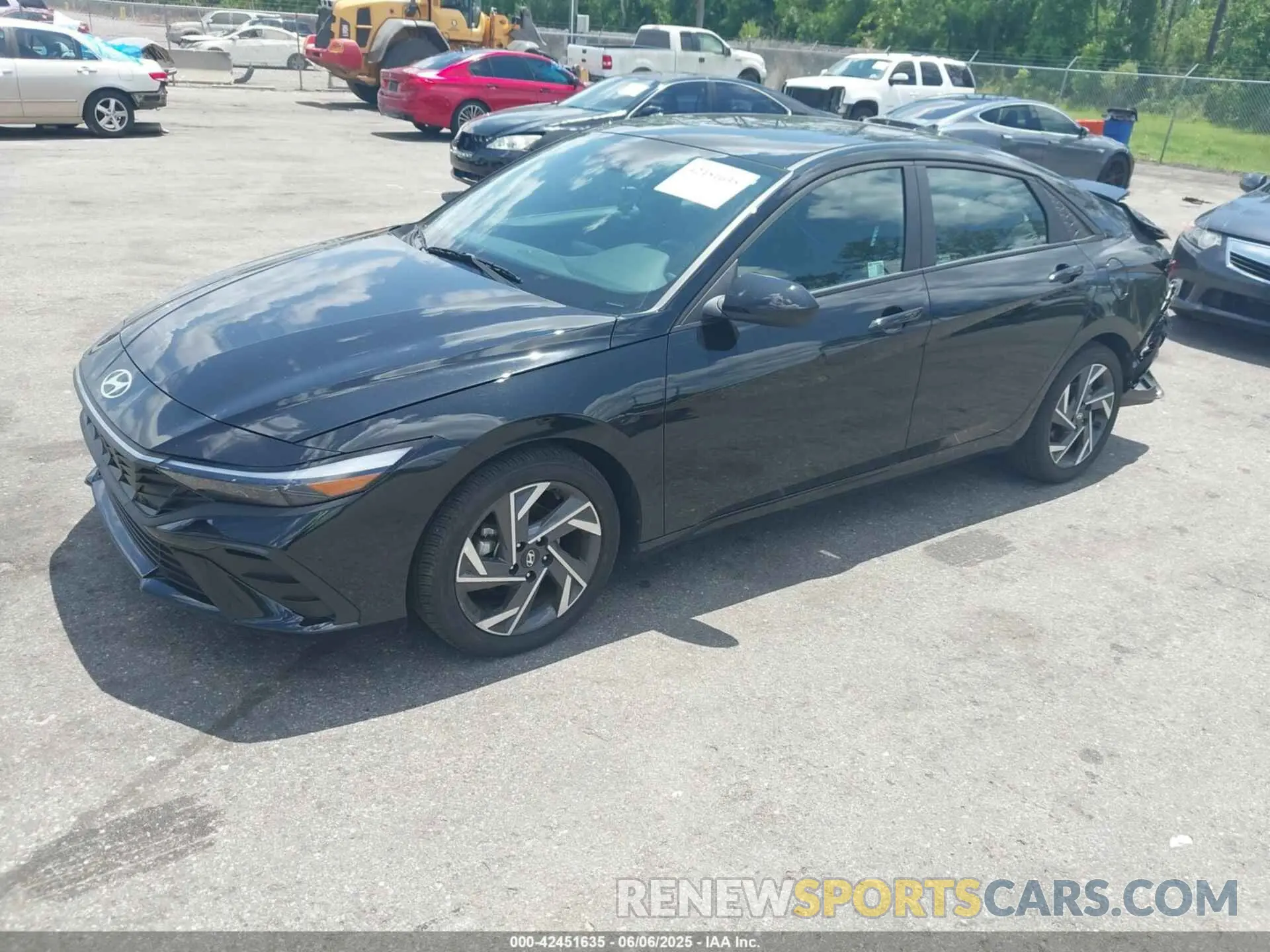 2 Photograph of a damaged car KMHLM4DG2SU888645 HYUNDAI ELANTRA 2025