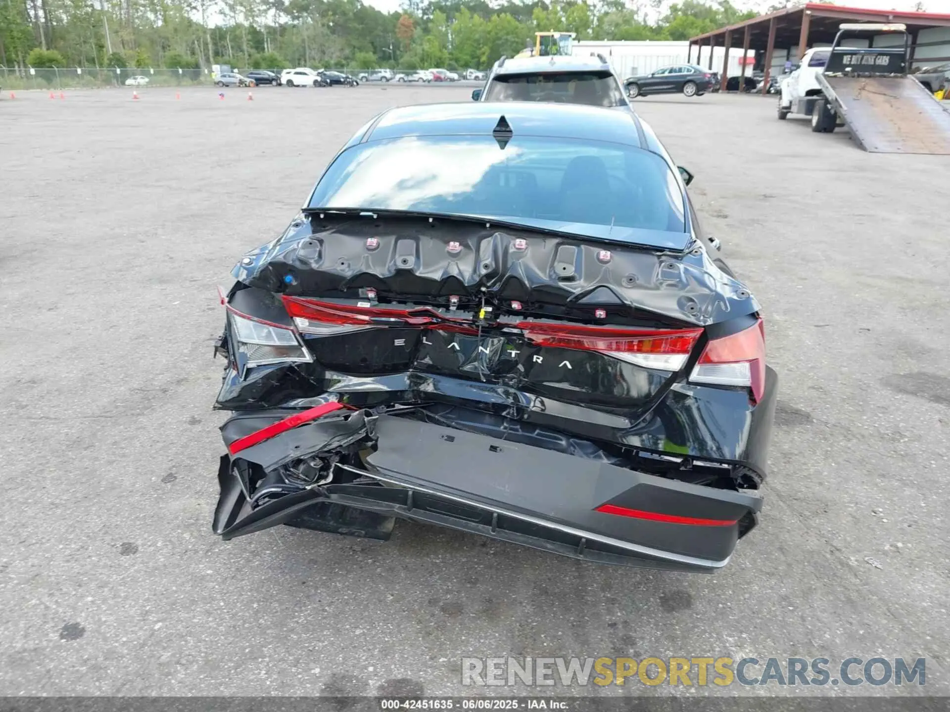 6 Photograph of a damaged car KMHLM4DG2SU888645 HYUNDAI ELANTRA 2025
