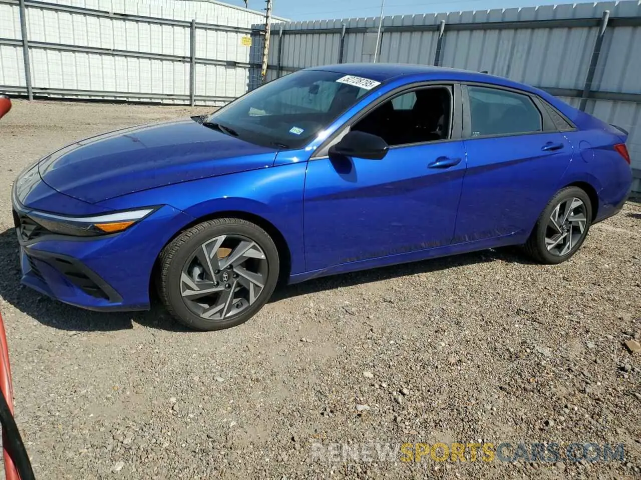1 Photograph of a damaged car KMHLM4DG2SU901961 HYUNDAI ELANTRA 2025