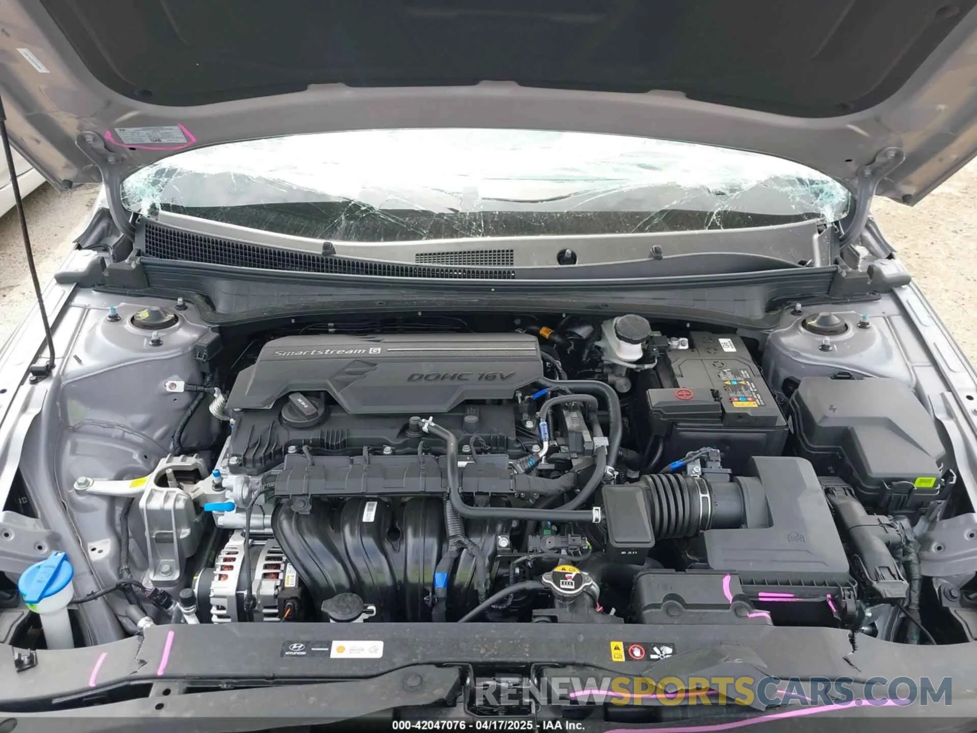 10 Photograph of a damaged car KMHLM4DG2SU954983 HYUNDAI ELANTRA 2025
