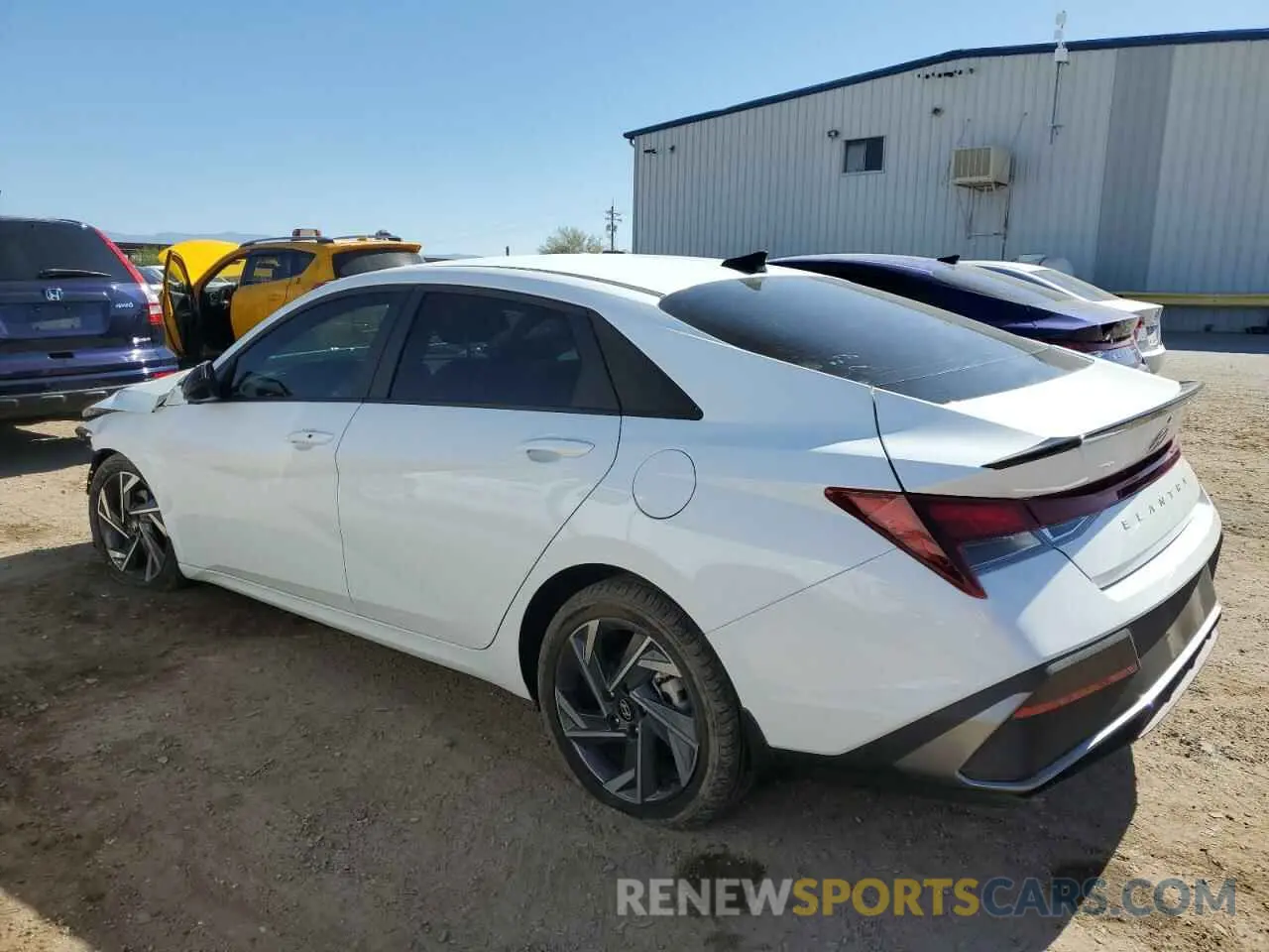2 Photograph of a damaged car KMHLM4DG3SU864418 HYUNDAI ELANTRA 2025
