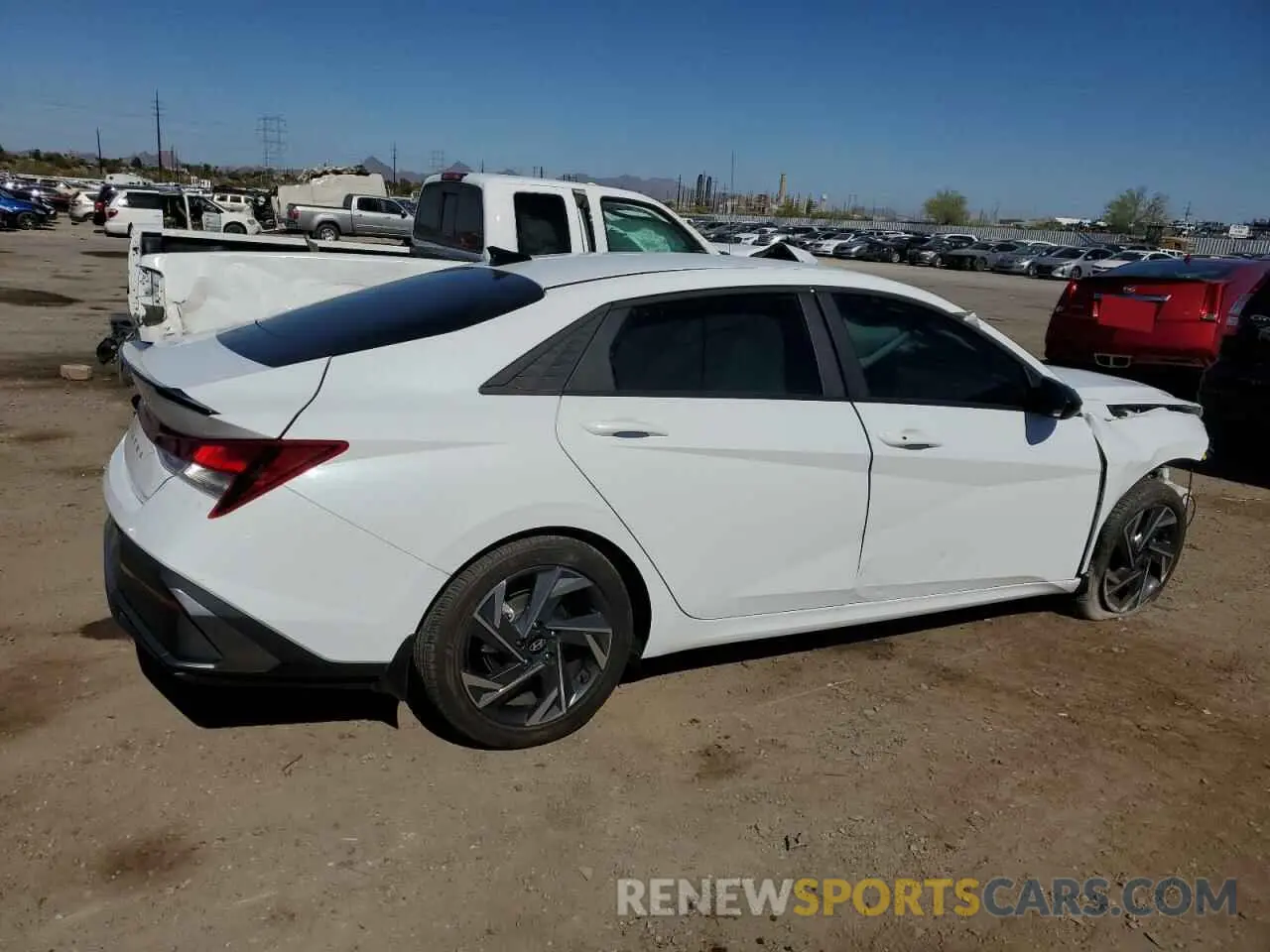 3 Photograph of a damaged car KMHLM4DG3SU864418 HYUNDAI ELANTRA 2025