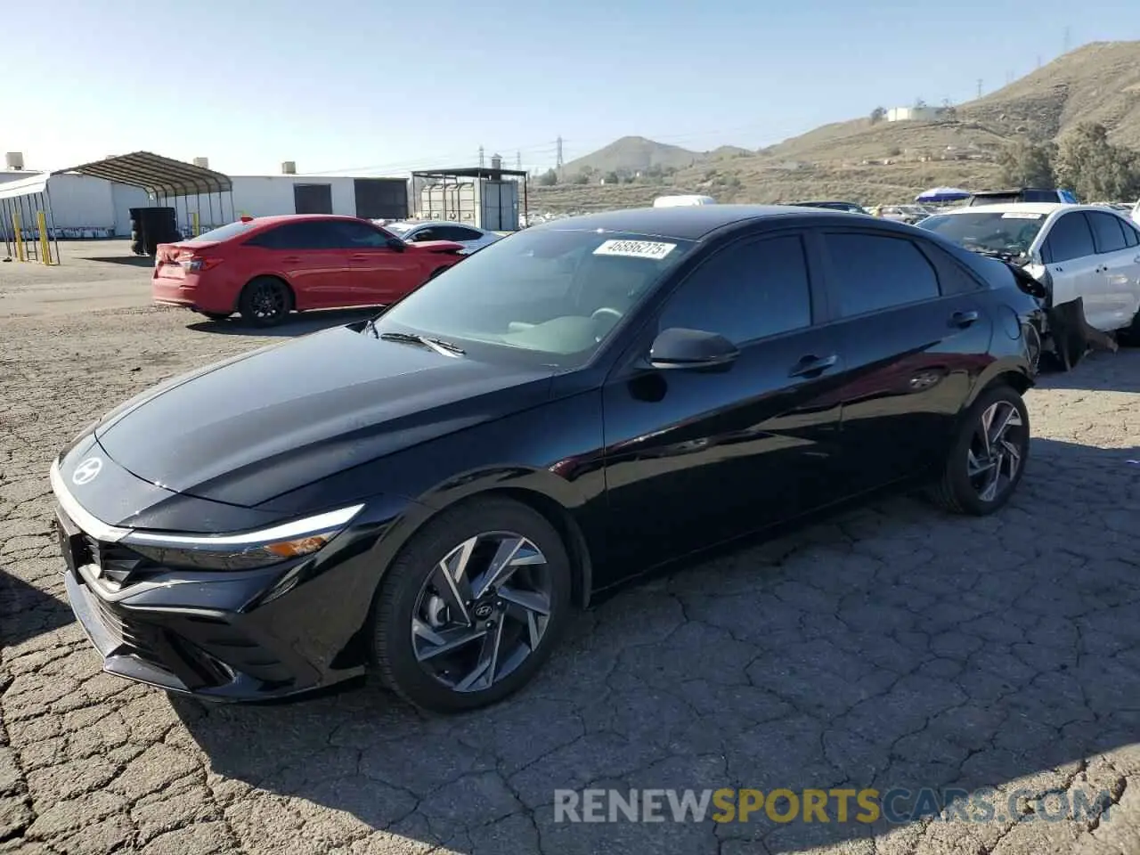 1 Photograph of a damaged car KMHLM4DG3SU869537 HYUNDAI ELANTRA 2025
