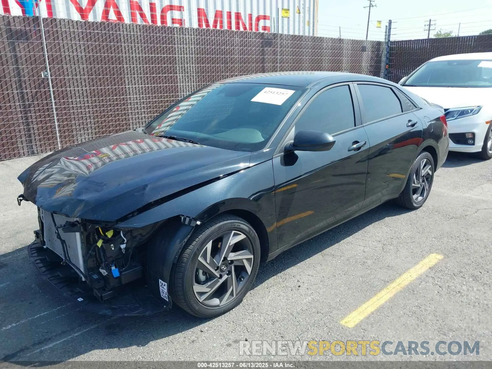 2 Photograph of a damaged car KMHLM4DG3SU871157 HYUNDAI ELANTRA 2025