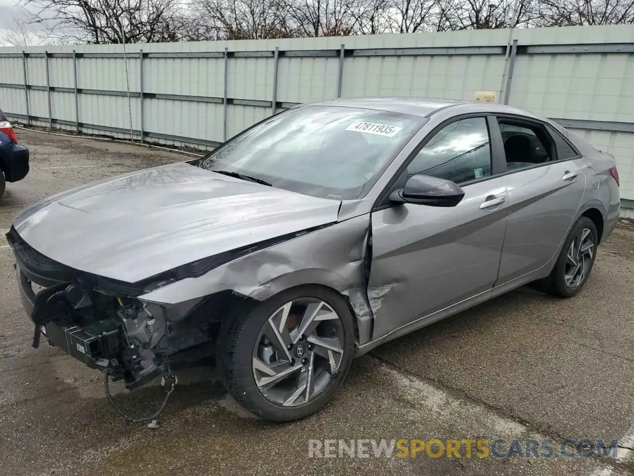 1 Photograph of a damaged car KMHLM4DG3SU881350 HYUNDAI ELANTRA 2025