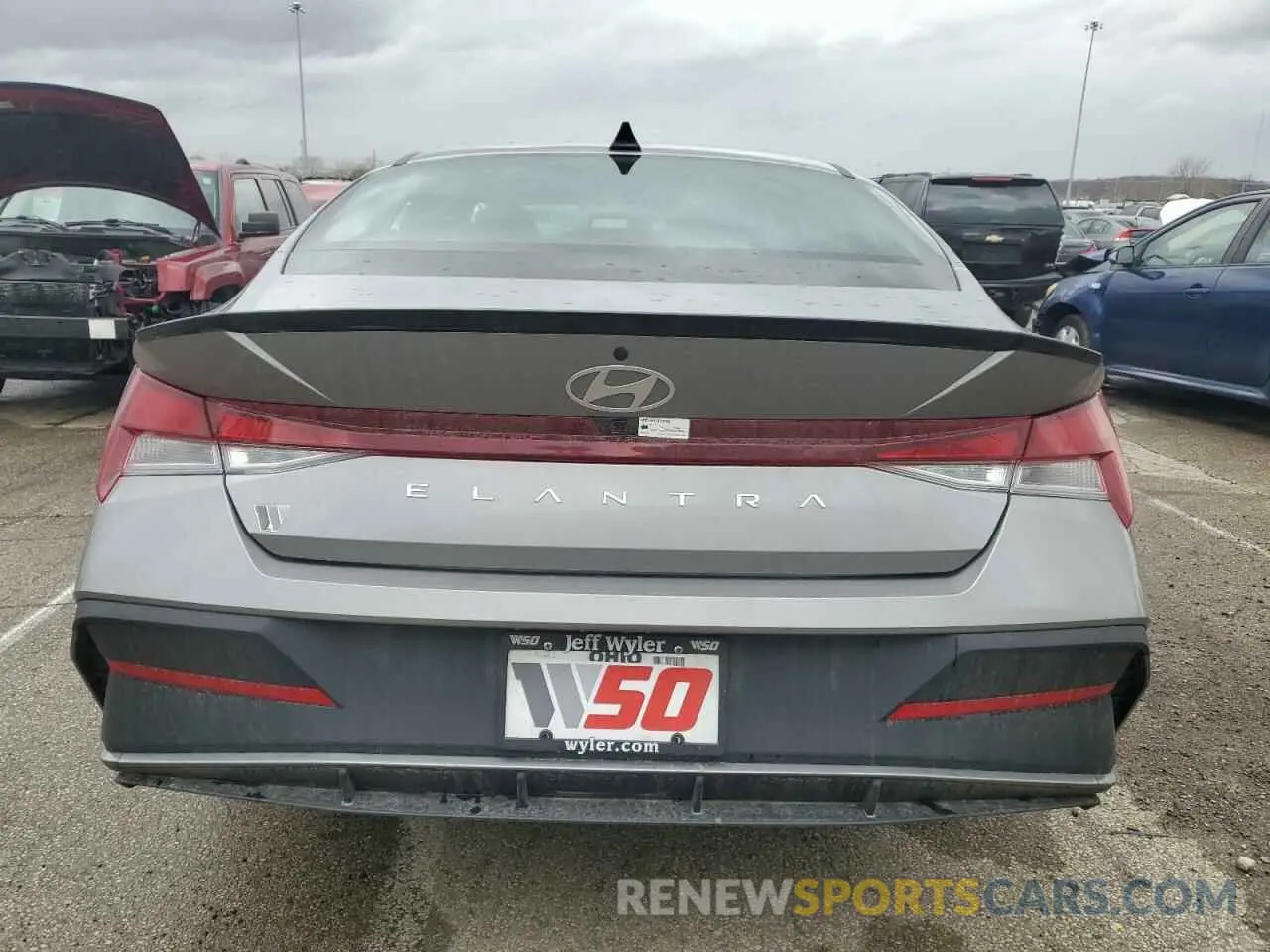 6 Photograph of a damaged car KMHLM4DG3SU881350 HYUNDAI ELANTRA 2025