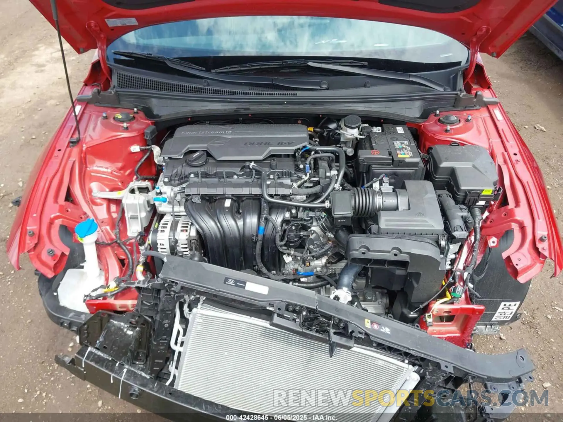 10 Photograph of a damaged car KMHLM4DG3SU909728 HYUNDAI ELANTRA 2025