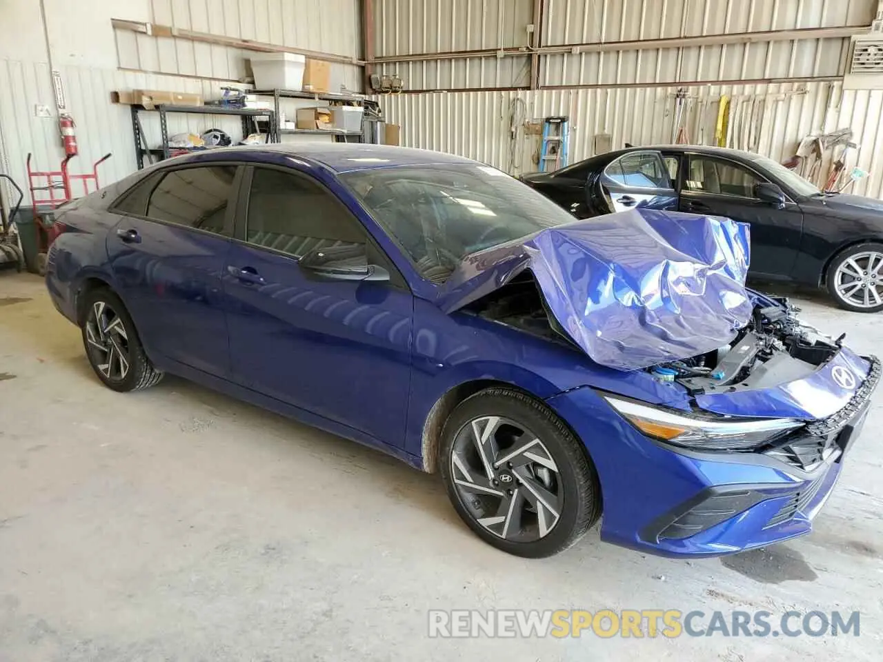 4 Photograph of a damaged car KMHLM4DG3SU937707 HYUNDAI ELANTRA 2025